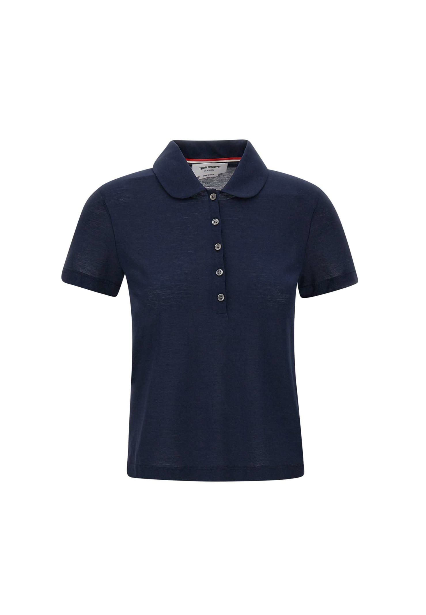 short Sleeve Cotton Jersey Polo Shirt