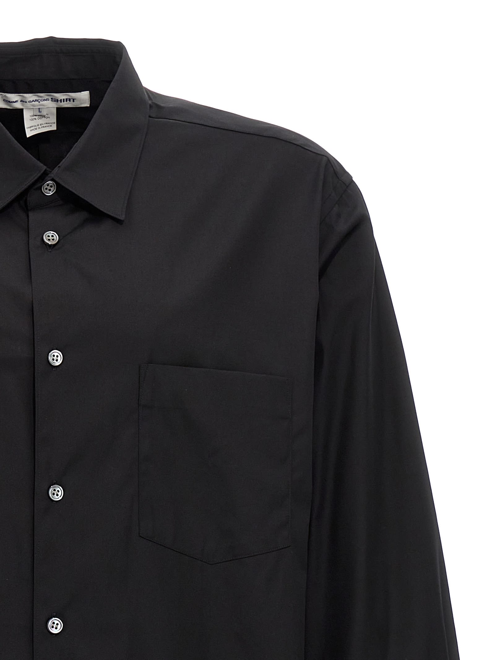 Shop Comme Des Garçons Shirt Forever Shirt In Black