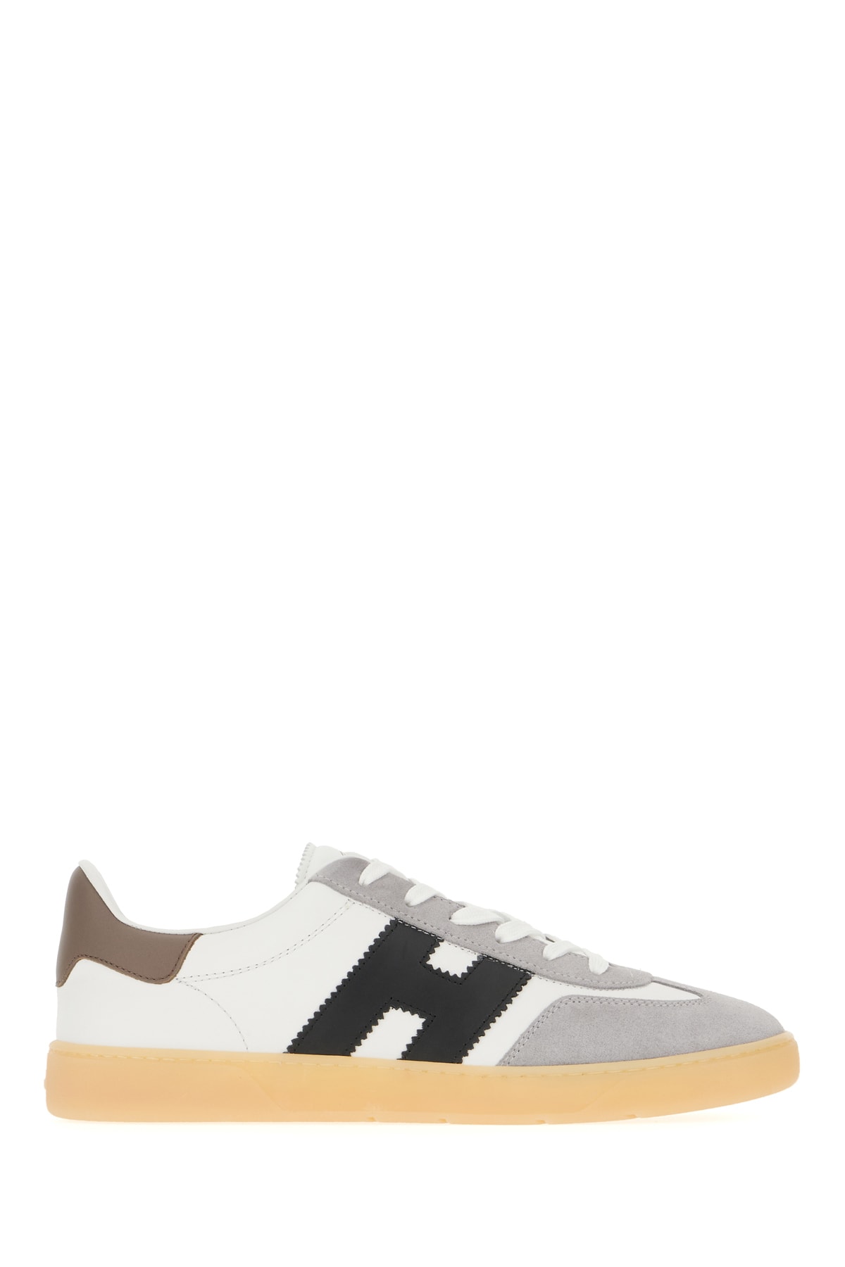 Hogan Multicolor Leather Cool Sneakers In Bianco