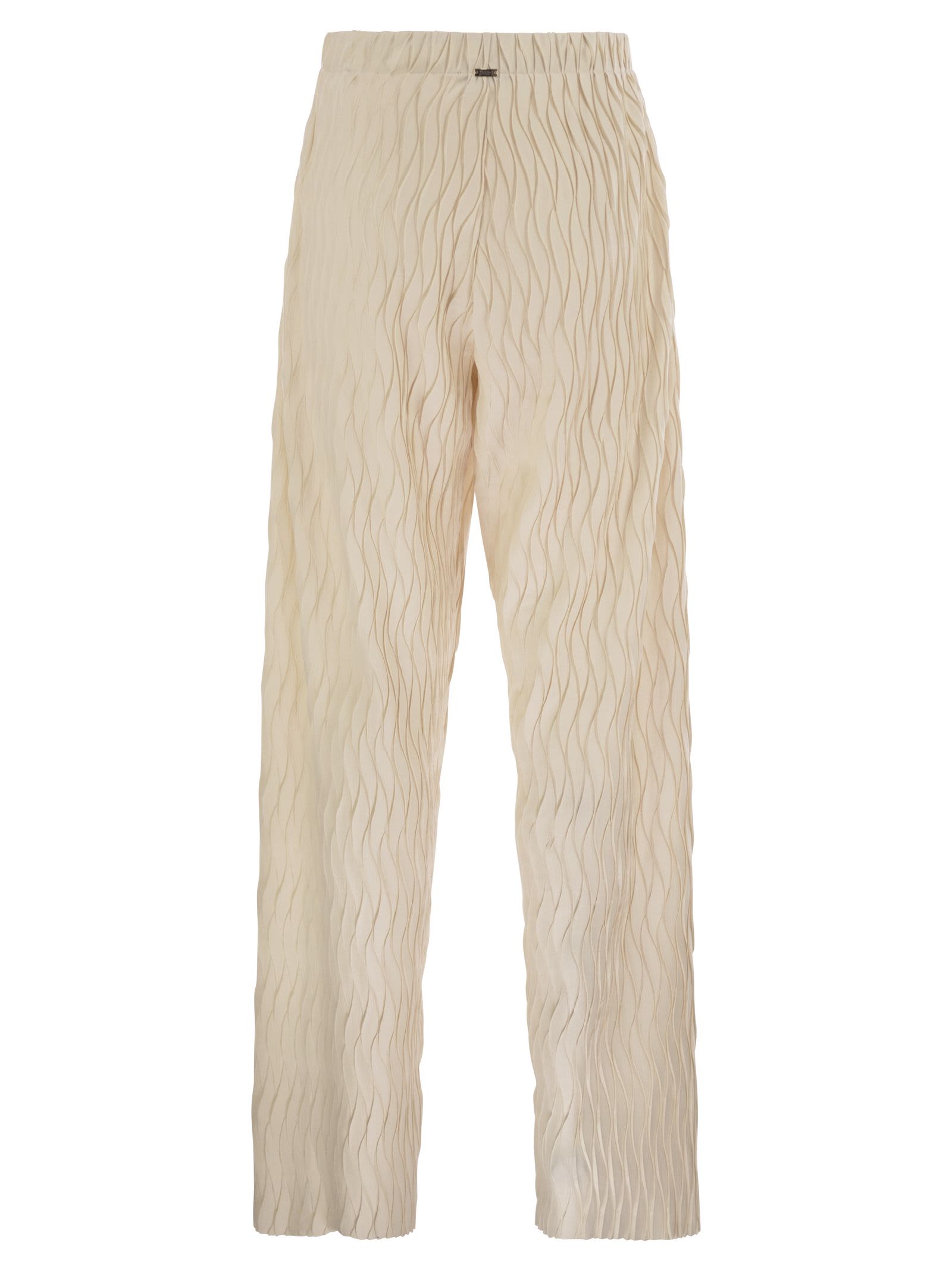Herno Wrinkled Effect Drawstring Trousers
