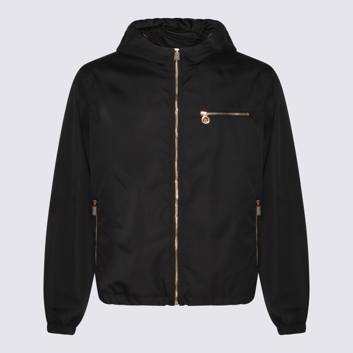 Shop Versace Black Casual Jacket