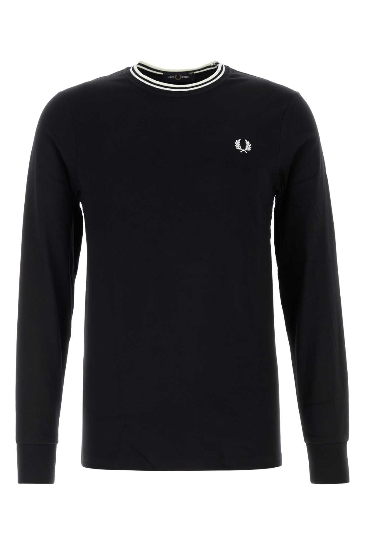 Black Cotton T-shirt