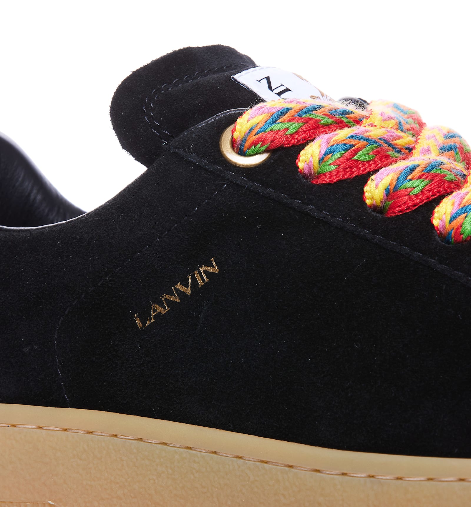 Shop Lanvin Curb Lite Sneakers In Black