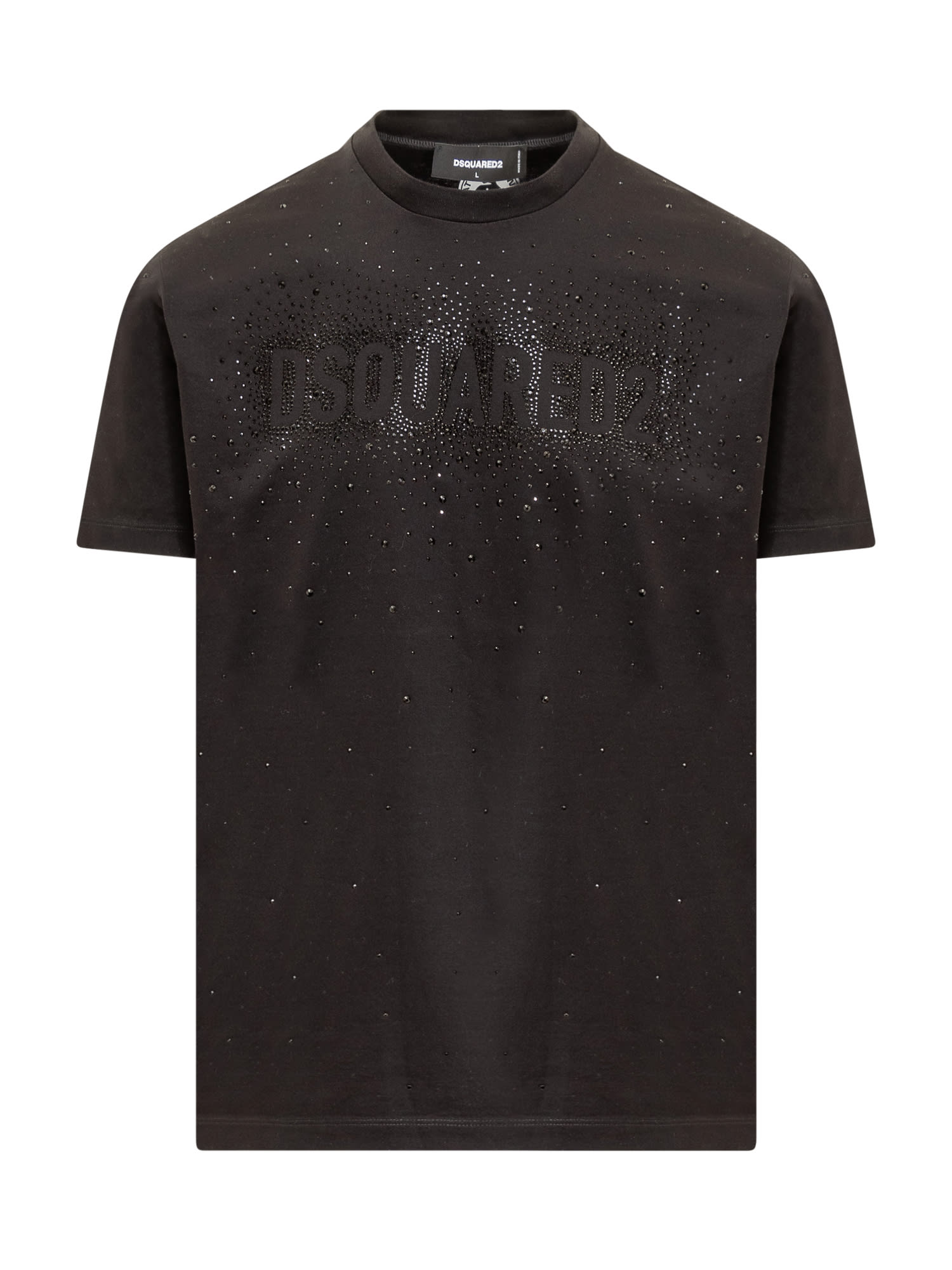 Dsquared2 Crystral Cool T-shirt In Brown