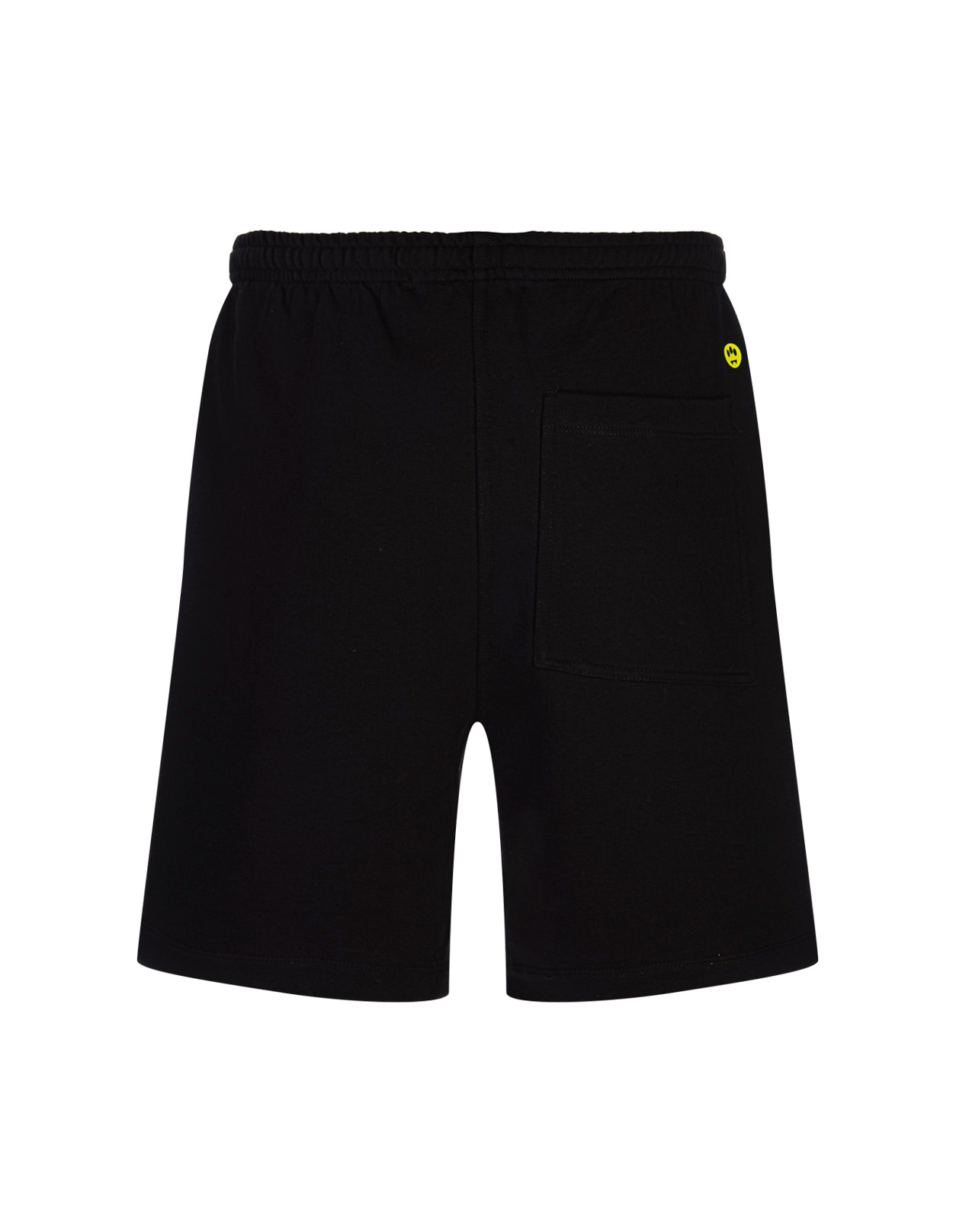Barrow Bermuda In Fleece Iconic In Black