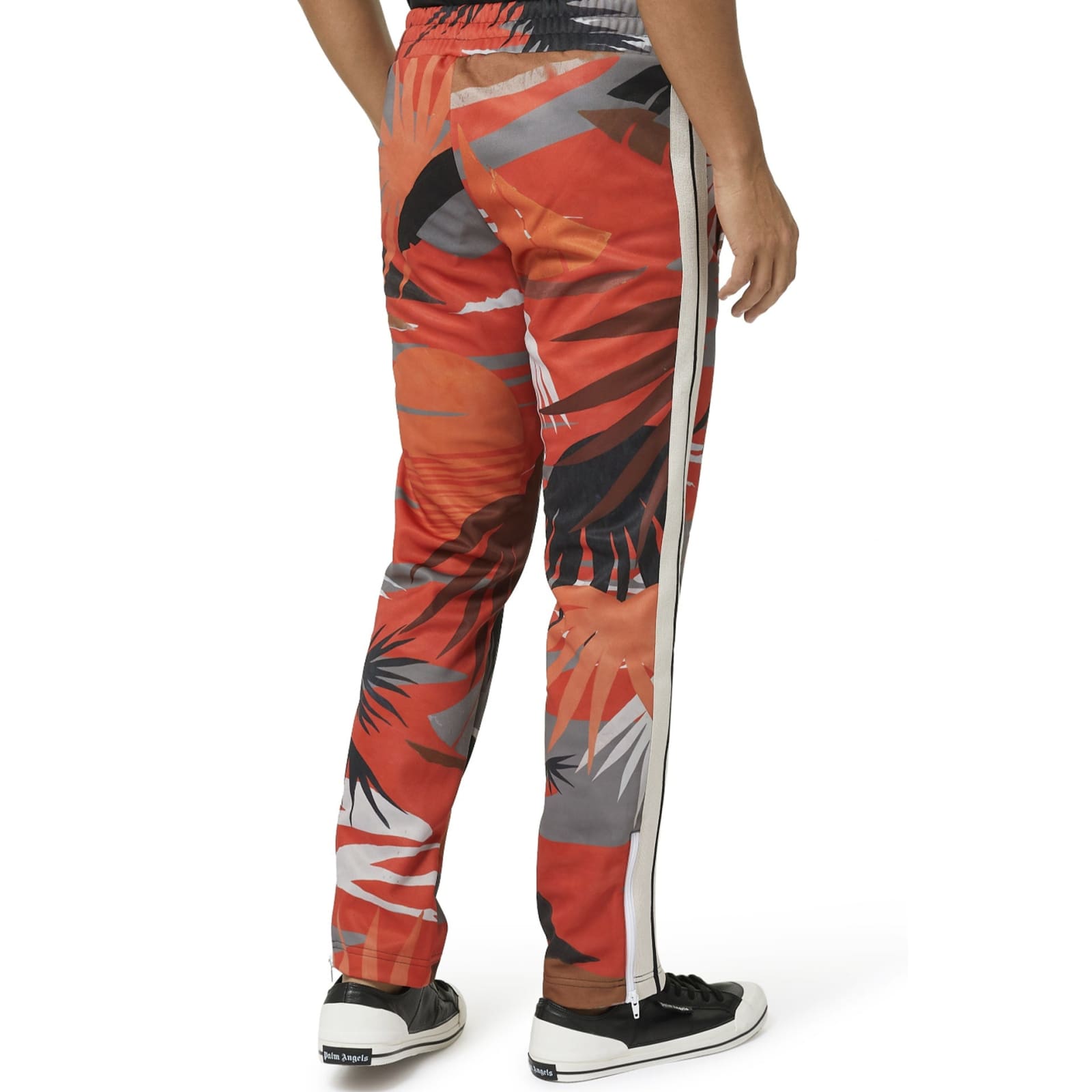 Palm Angels Hawaii Track Pants Men In Red