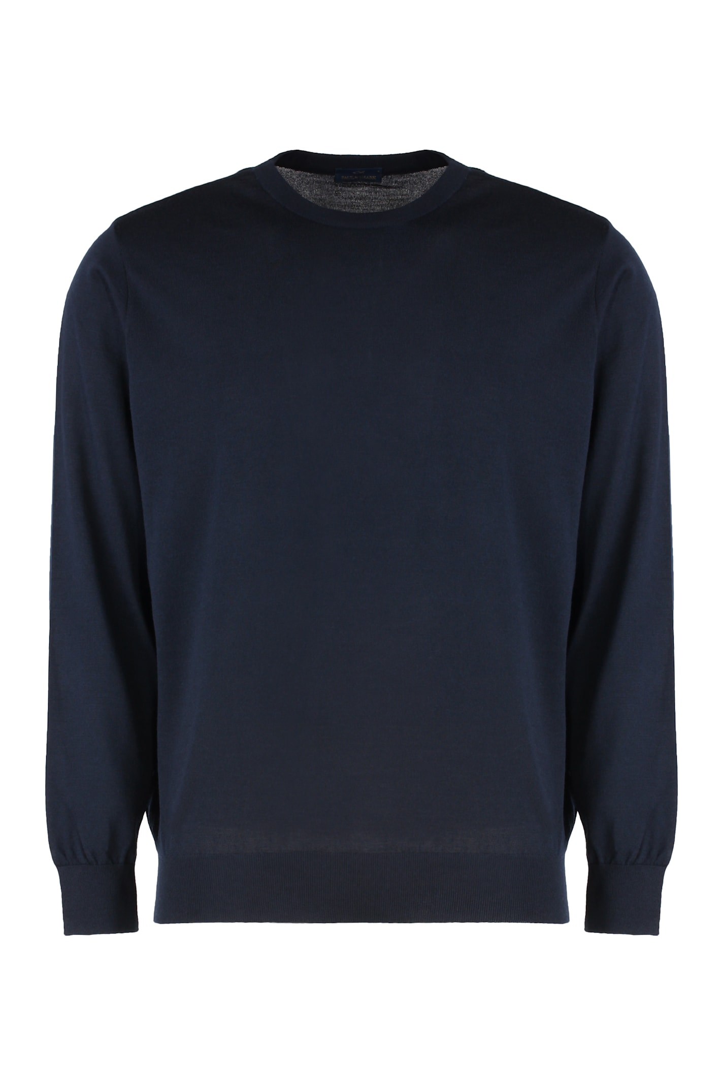 Paul&shark Virgin Wool Sweater In Blue