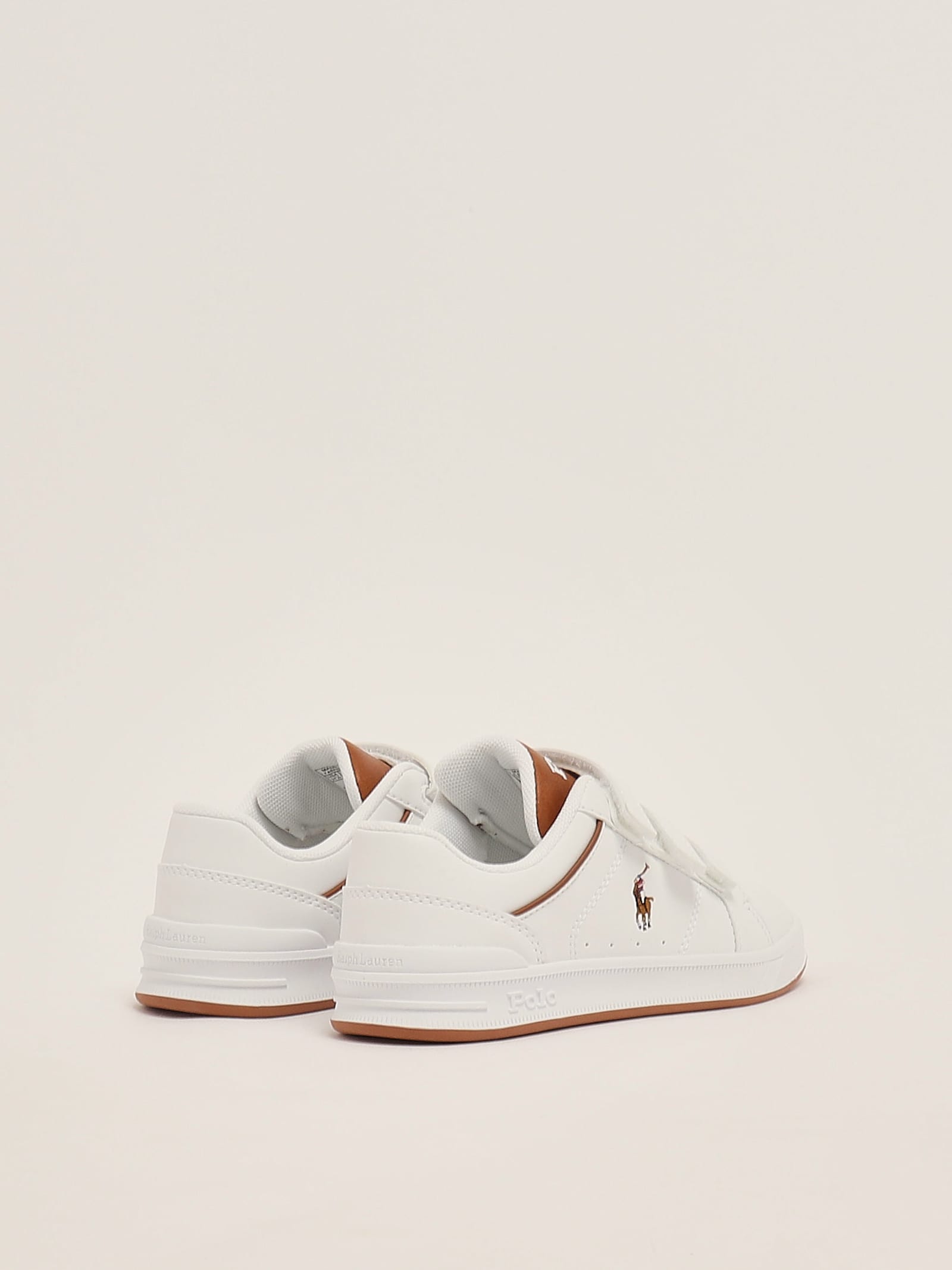 Polo Ralph Lauren Sneakers Bambino Colore Bianco