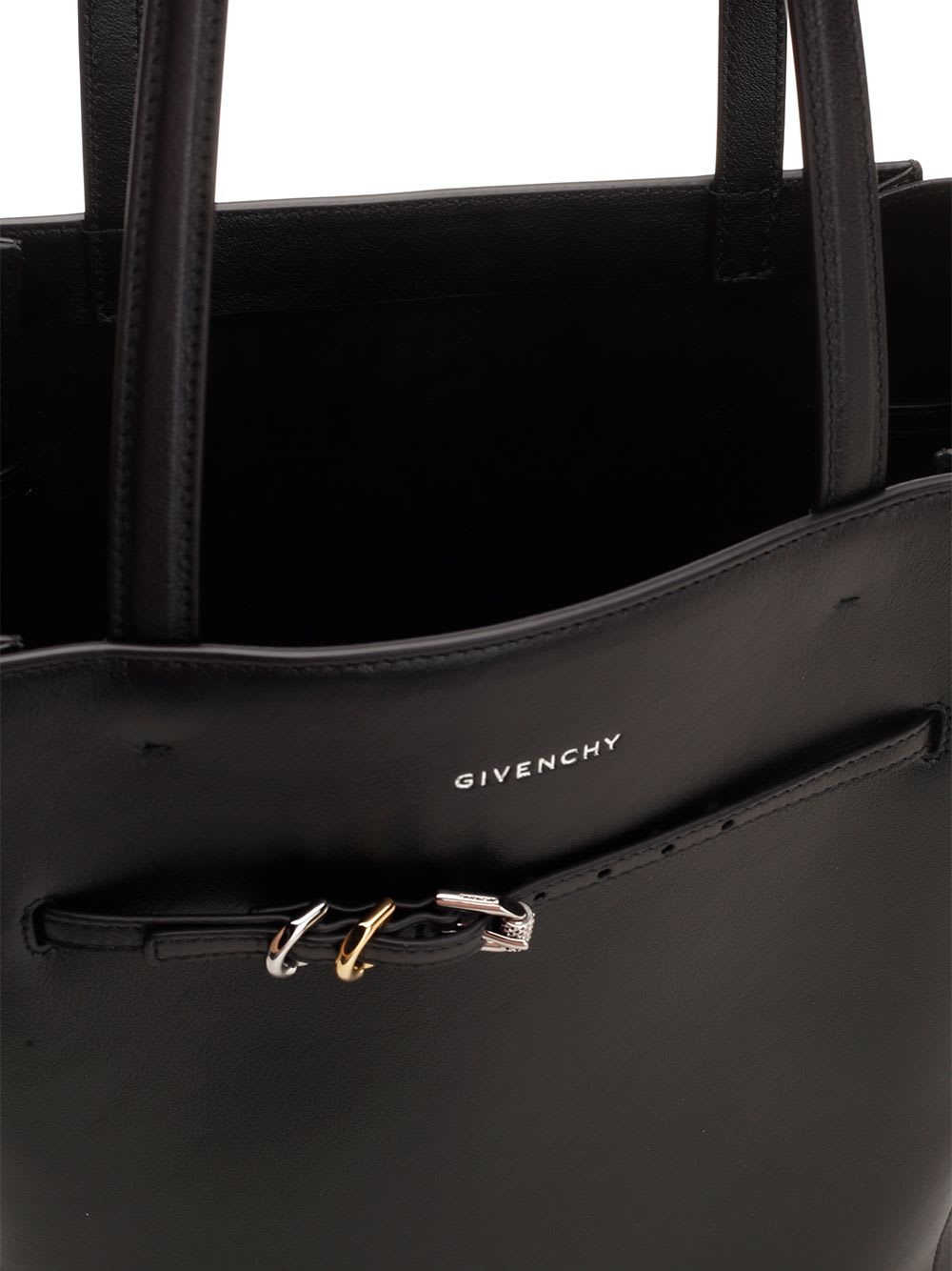 Shop Givenchy Voyou Medium Tote In Black