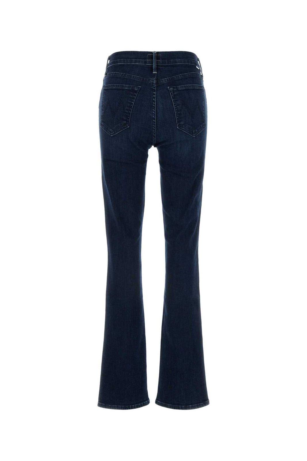 Mother The Weekender Fray Jeans Chip On My Shoulder In Blue