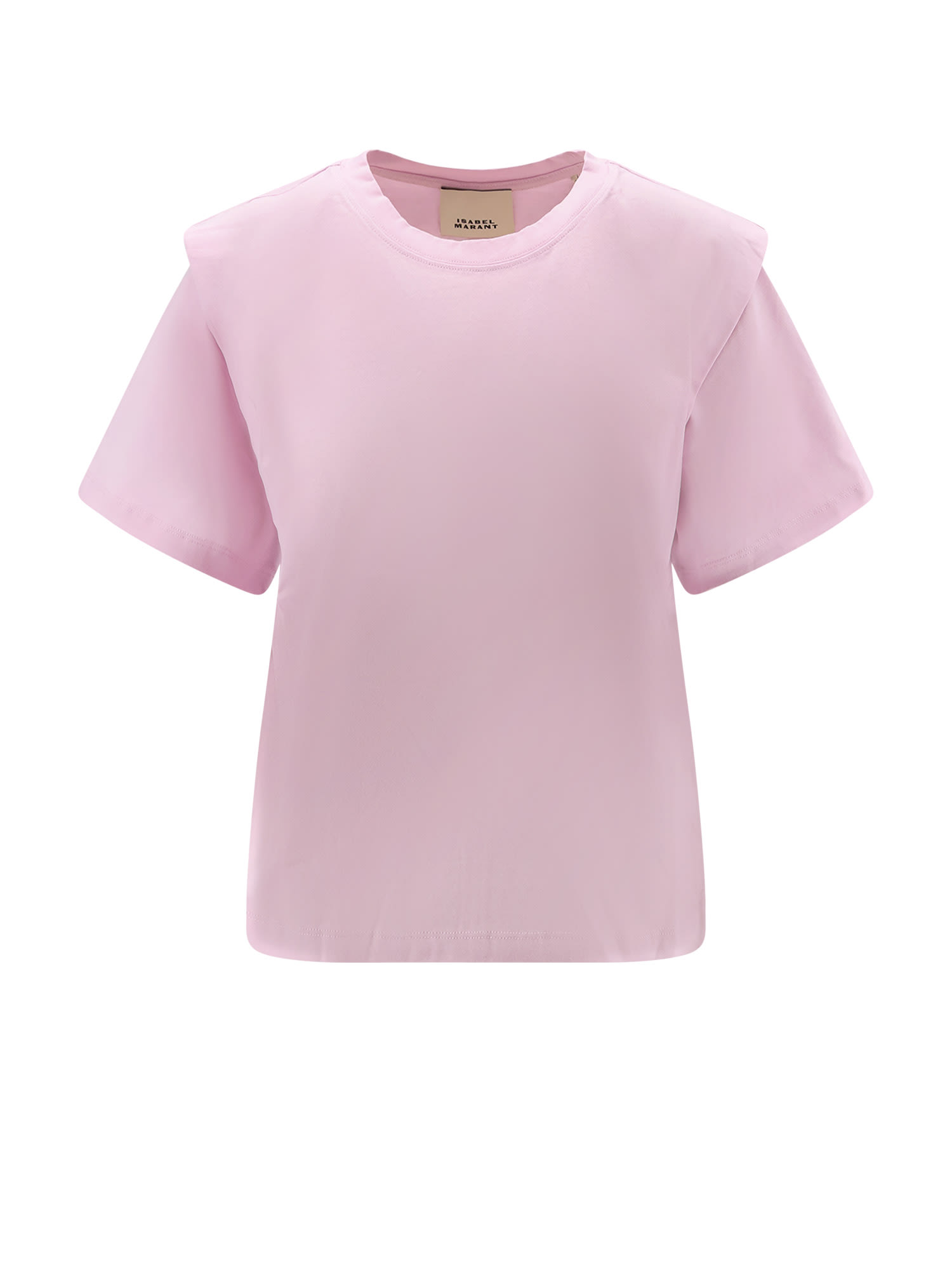Isabel Marant Étoile Isabel Marant Zelitos Layered Crewneck T-shirt In Pink