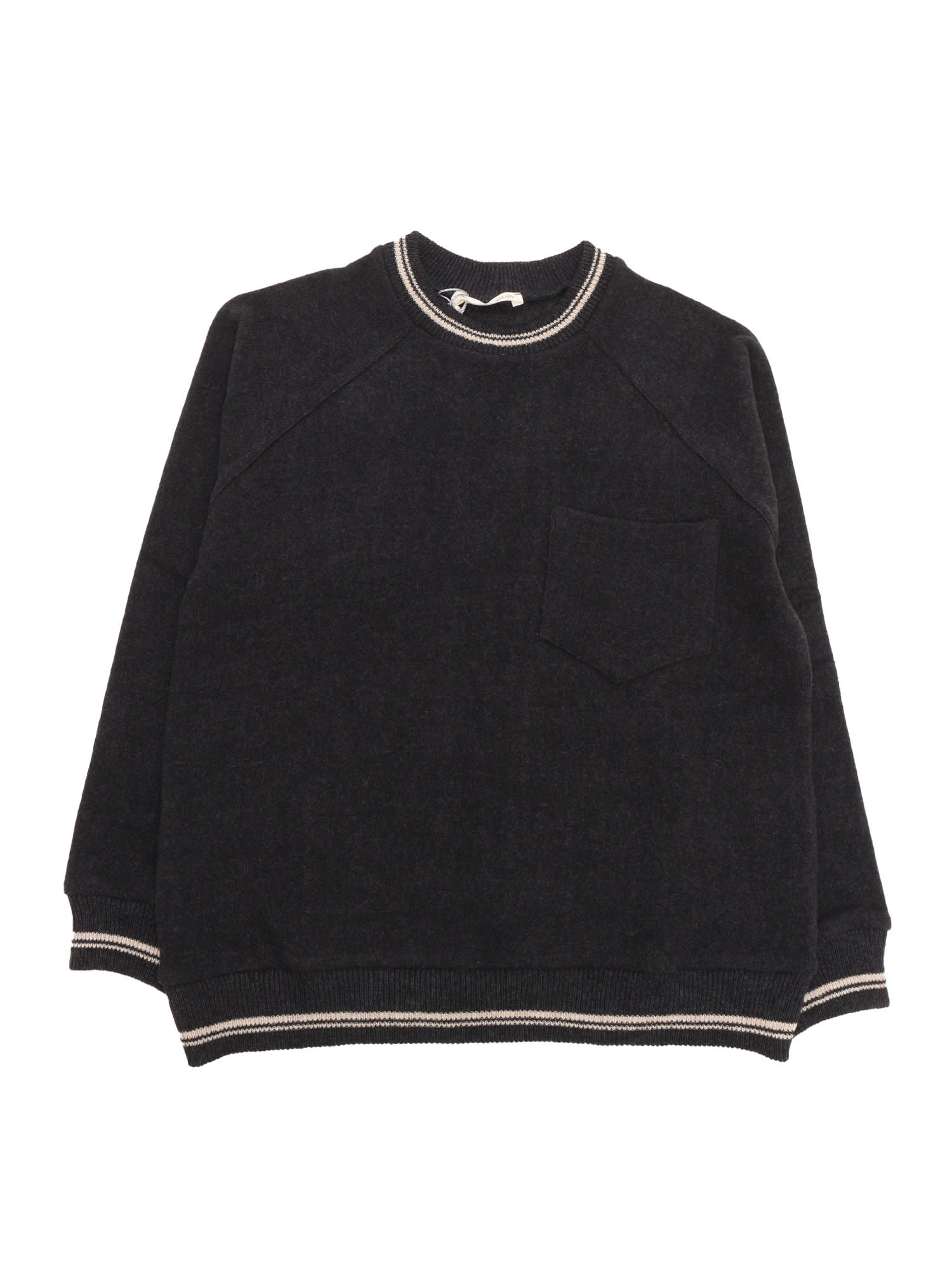 Zhoe & Tobiah Boy Sweater In Grey