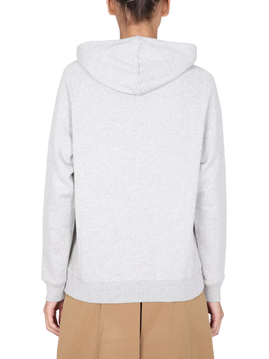 Shop Etre Cecile Super Happy Future Sweatshirt In Grey
