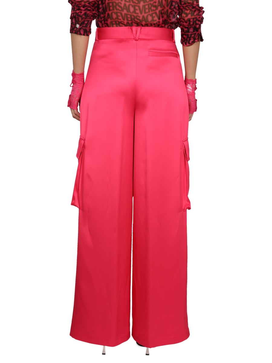 Versace Women's Duchesse Pants In Fuchsia