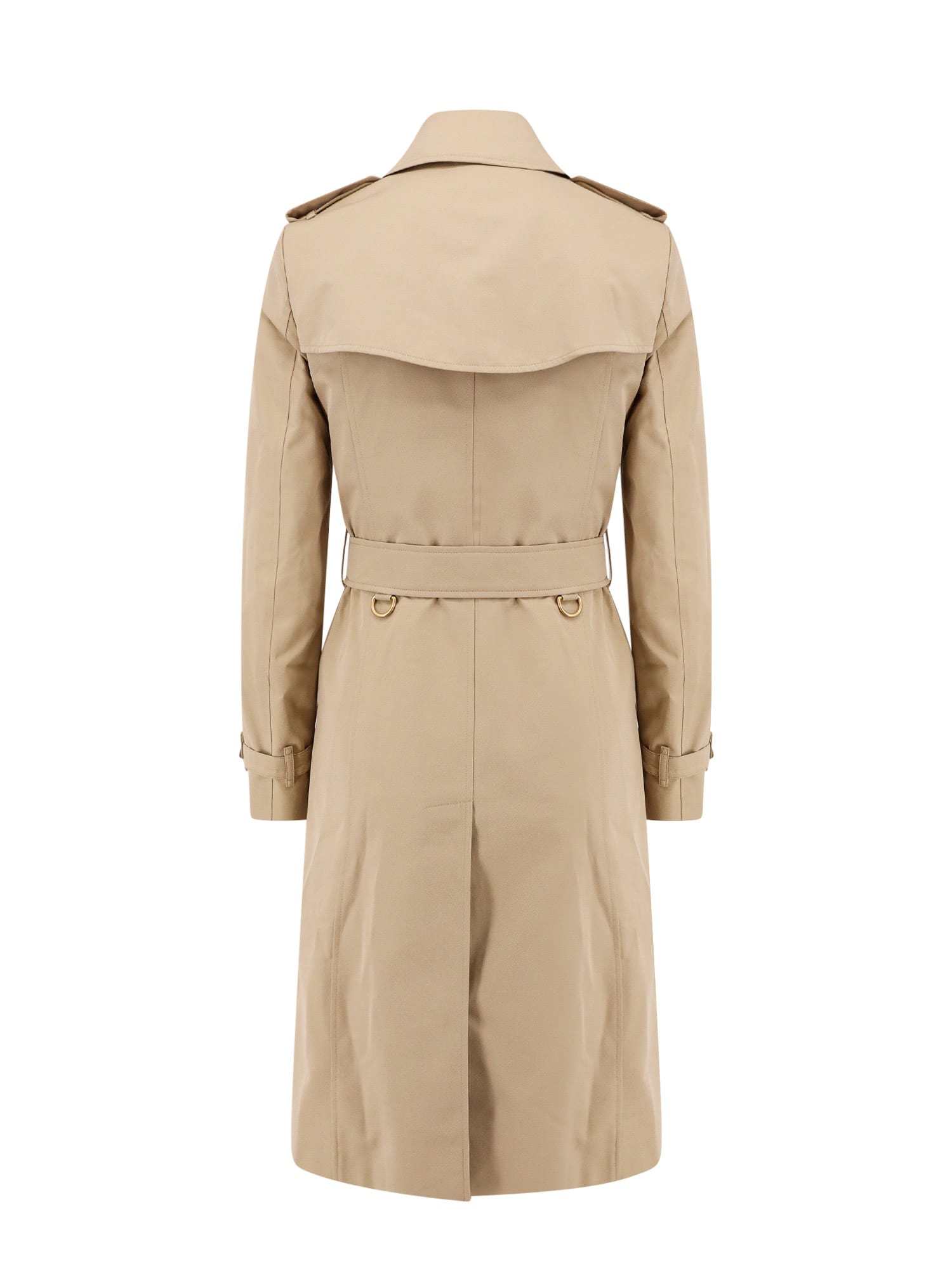 Shop Burberry Trench In Beige