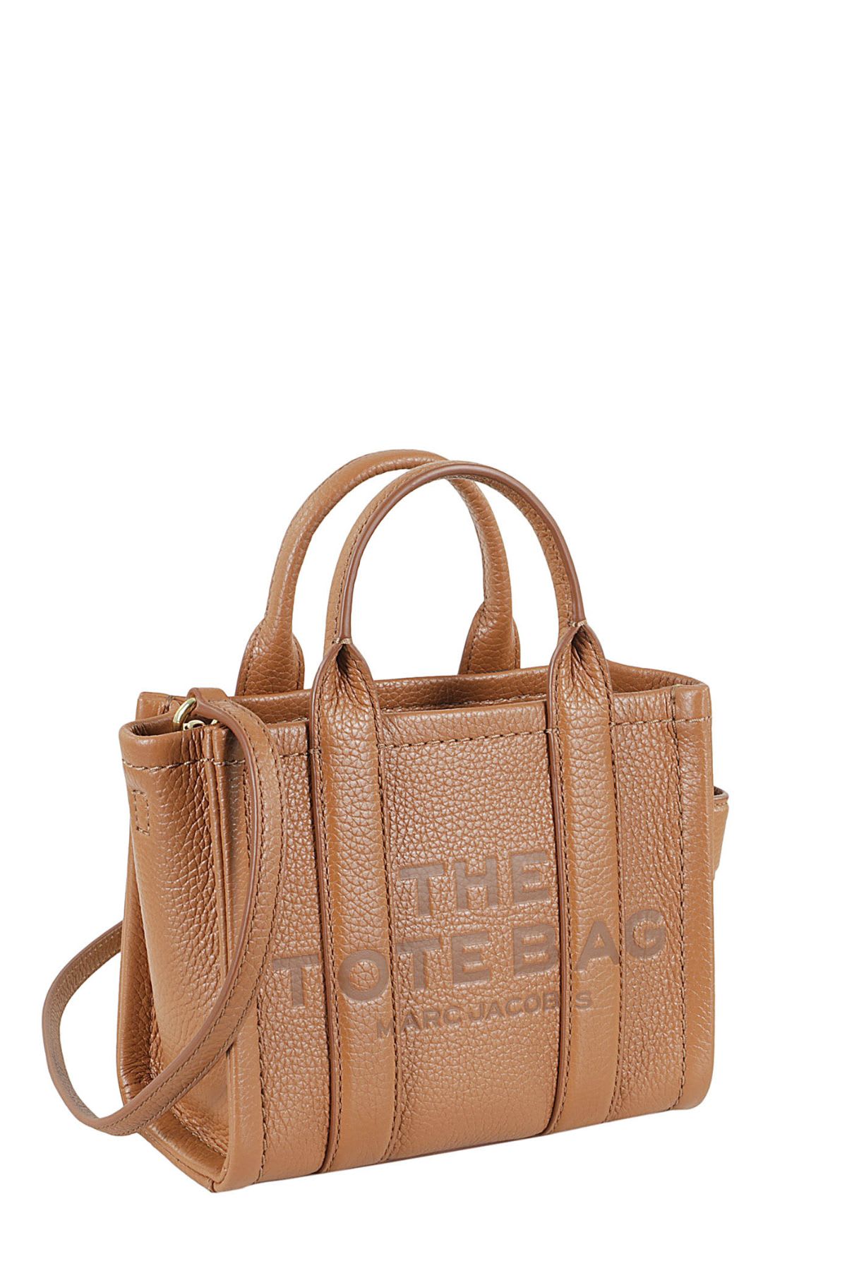 Shop Marc Jacobs The Mini Tote In Argan Oil