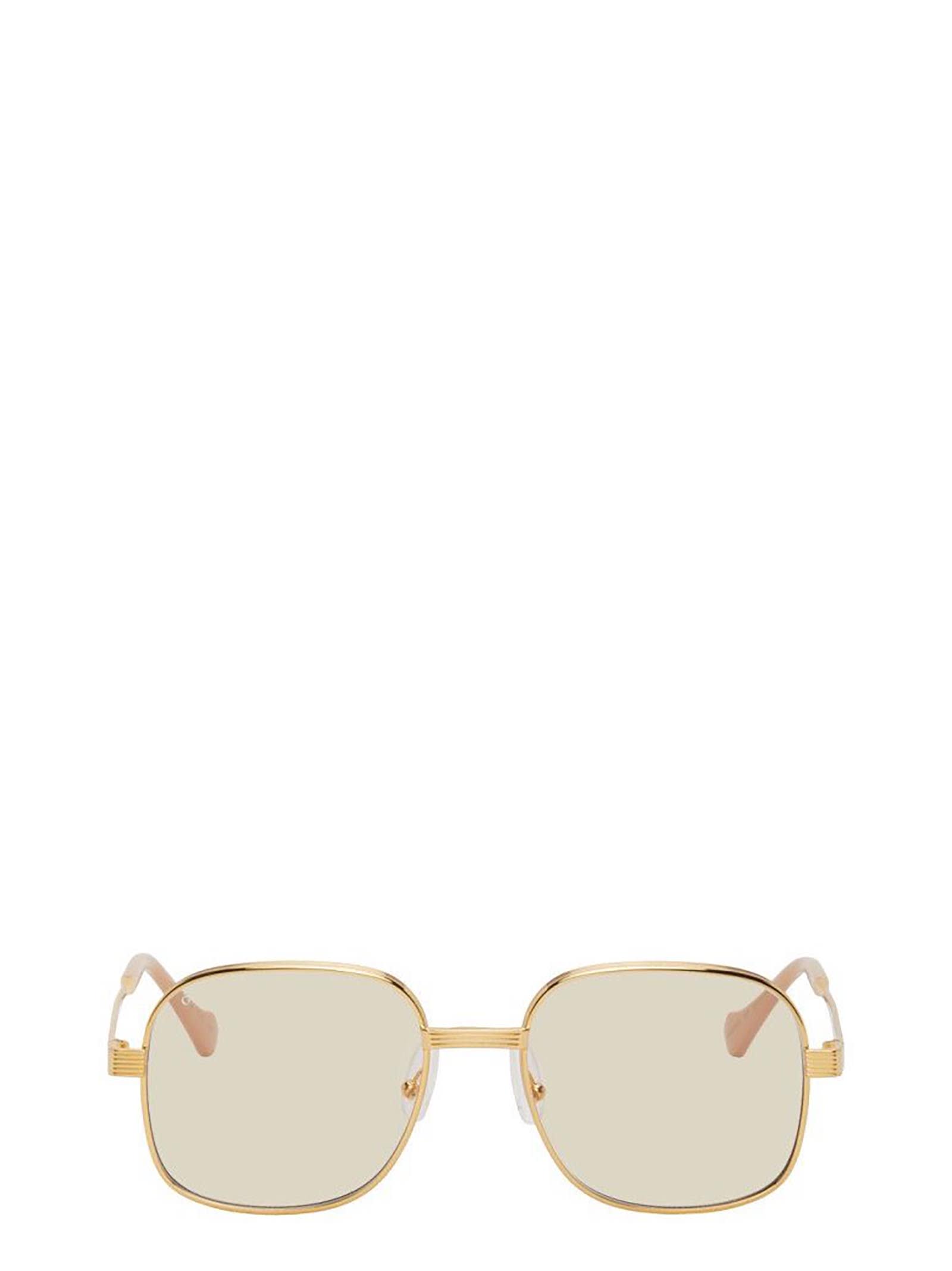 Gucci Gg0788s Gold Sunglasses