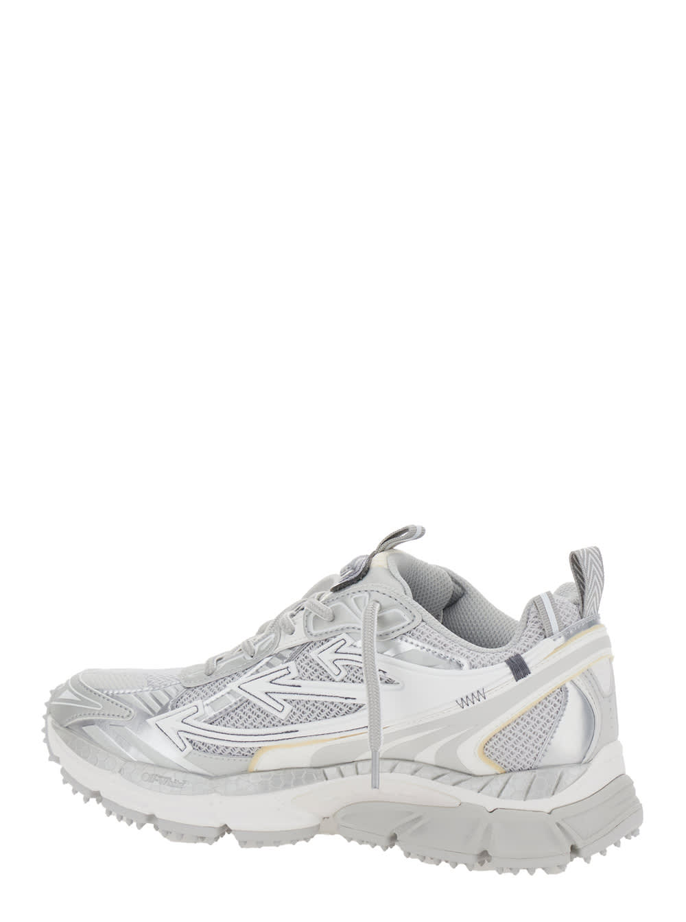 Off-white Be Right Back Sneakers In Grey - Silver