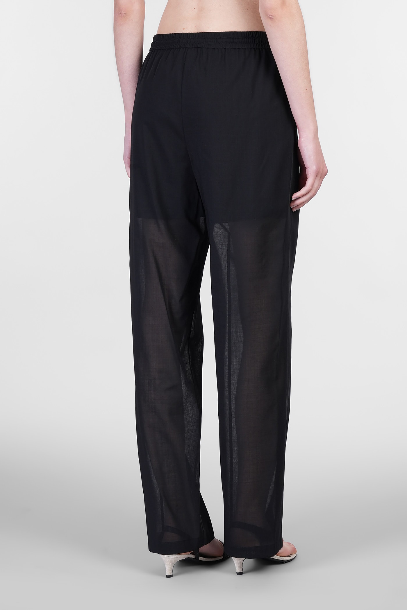 Theory Drawcord Pull-on Pant In Lightweight Wool