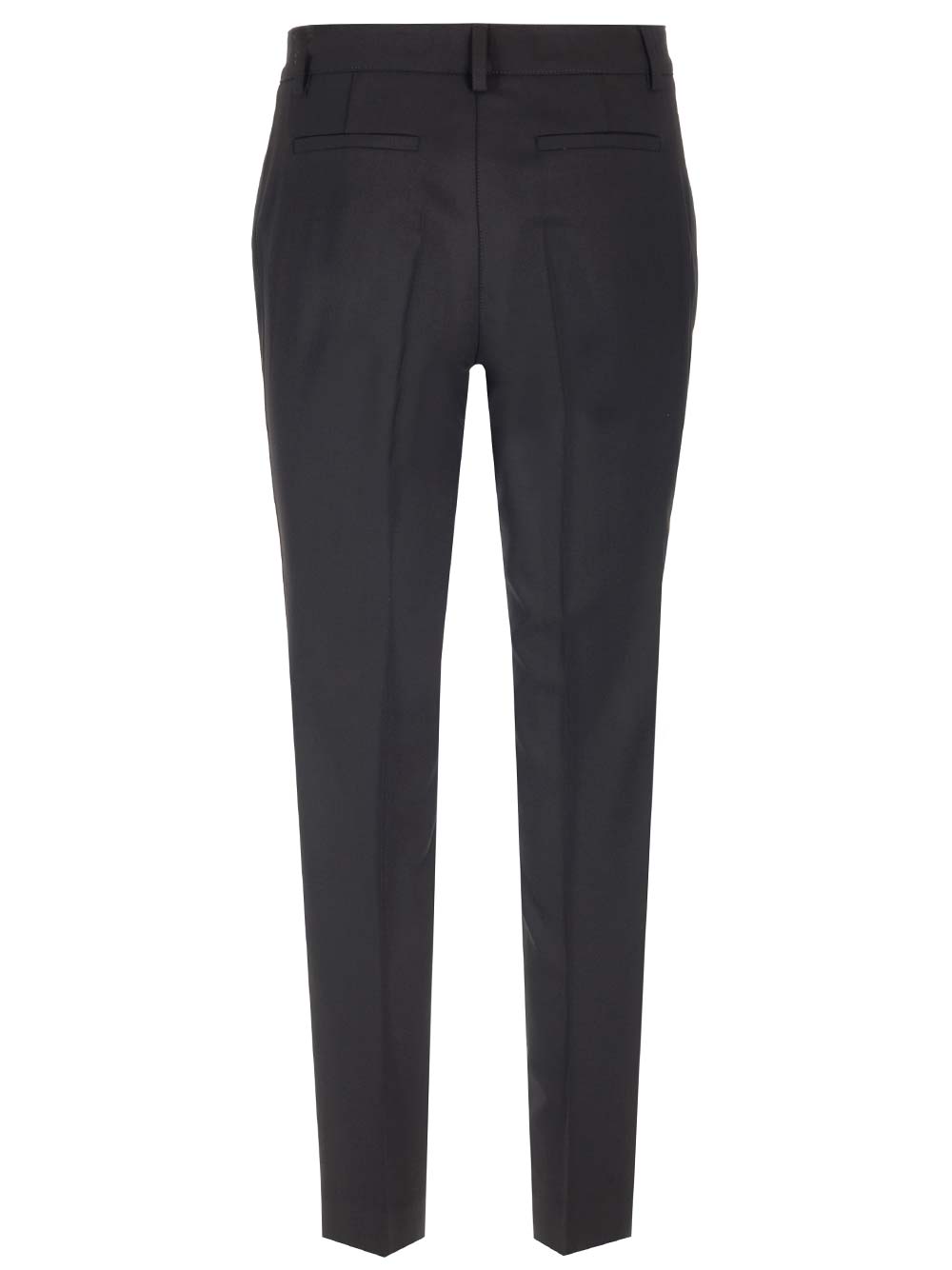 Shop P.a.r.o.s.h Sallia Tuxedo Trousers In Black