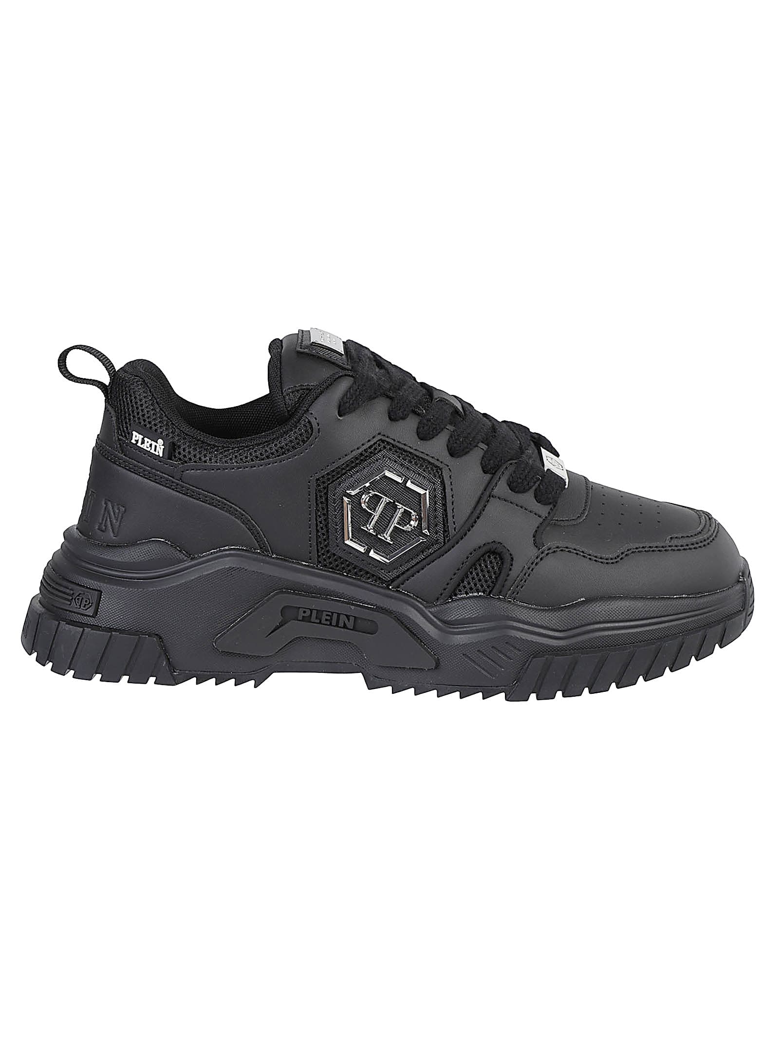 Philipp Plein Hexangon New Predator Sneakers In Black