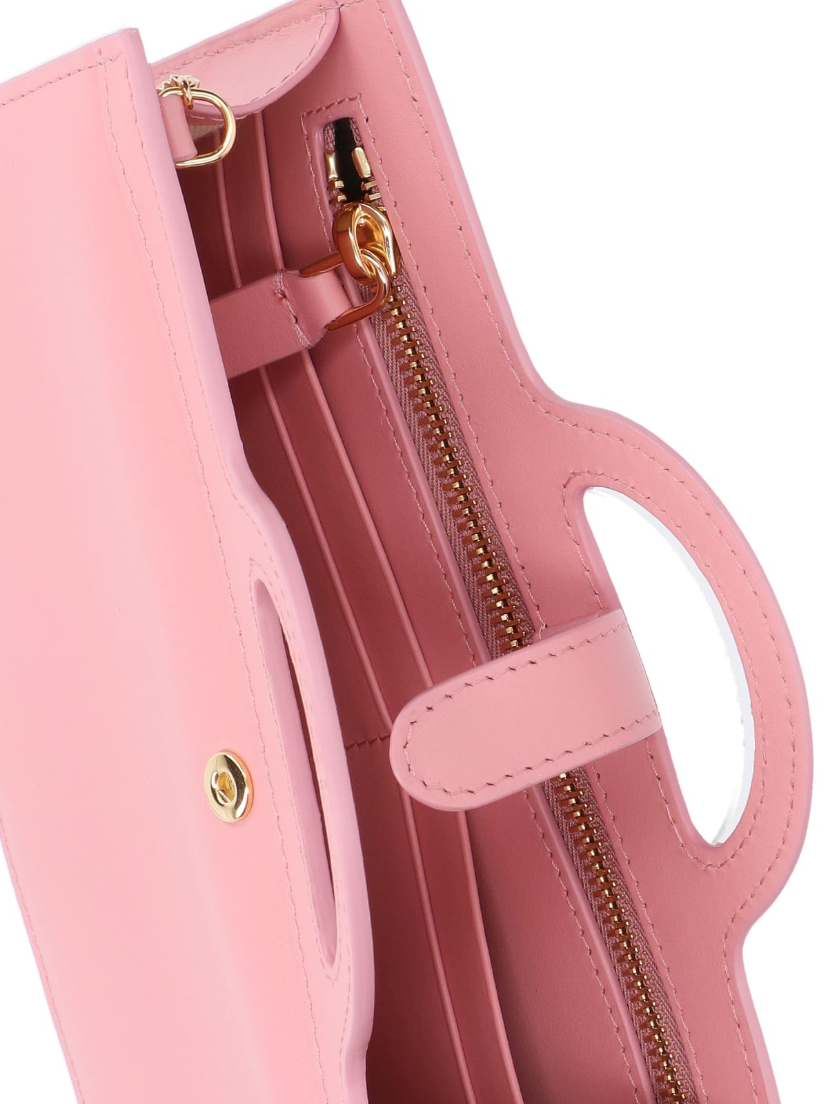 Shop Marni Crossbody Wallet In Pink