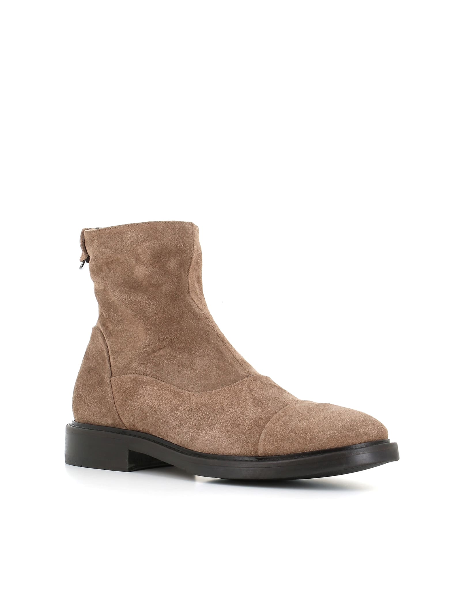 Shop Alberto Fasciani Ankle Boot Gabriel 10023 In Beige