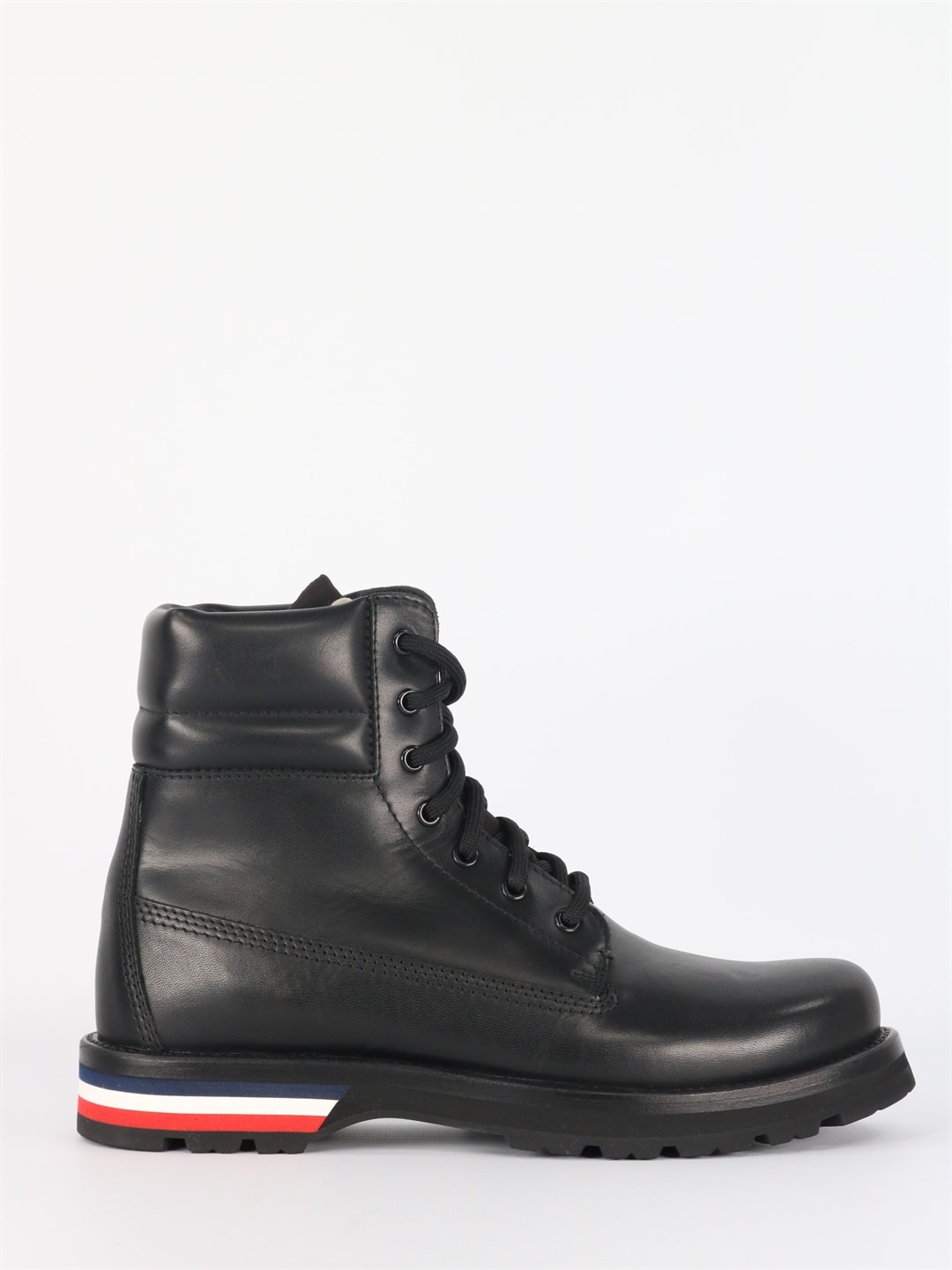 Moncler Vancouver Ankle Boots In Black Leather