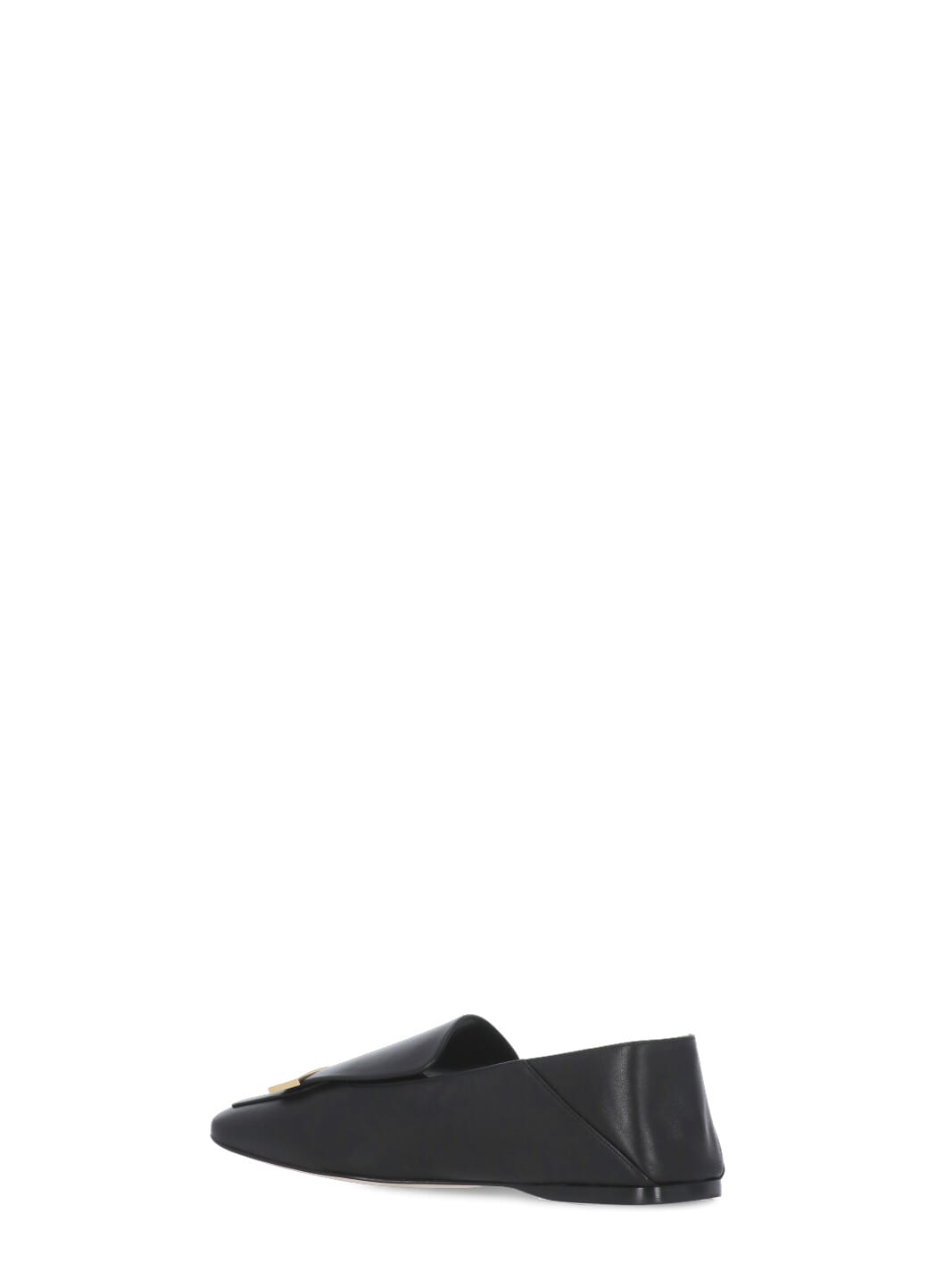 Shop Sergio Rossi Leather Loafers In Nero