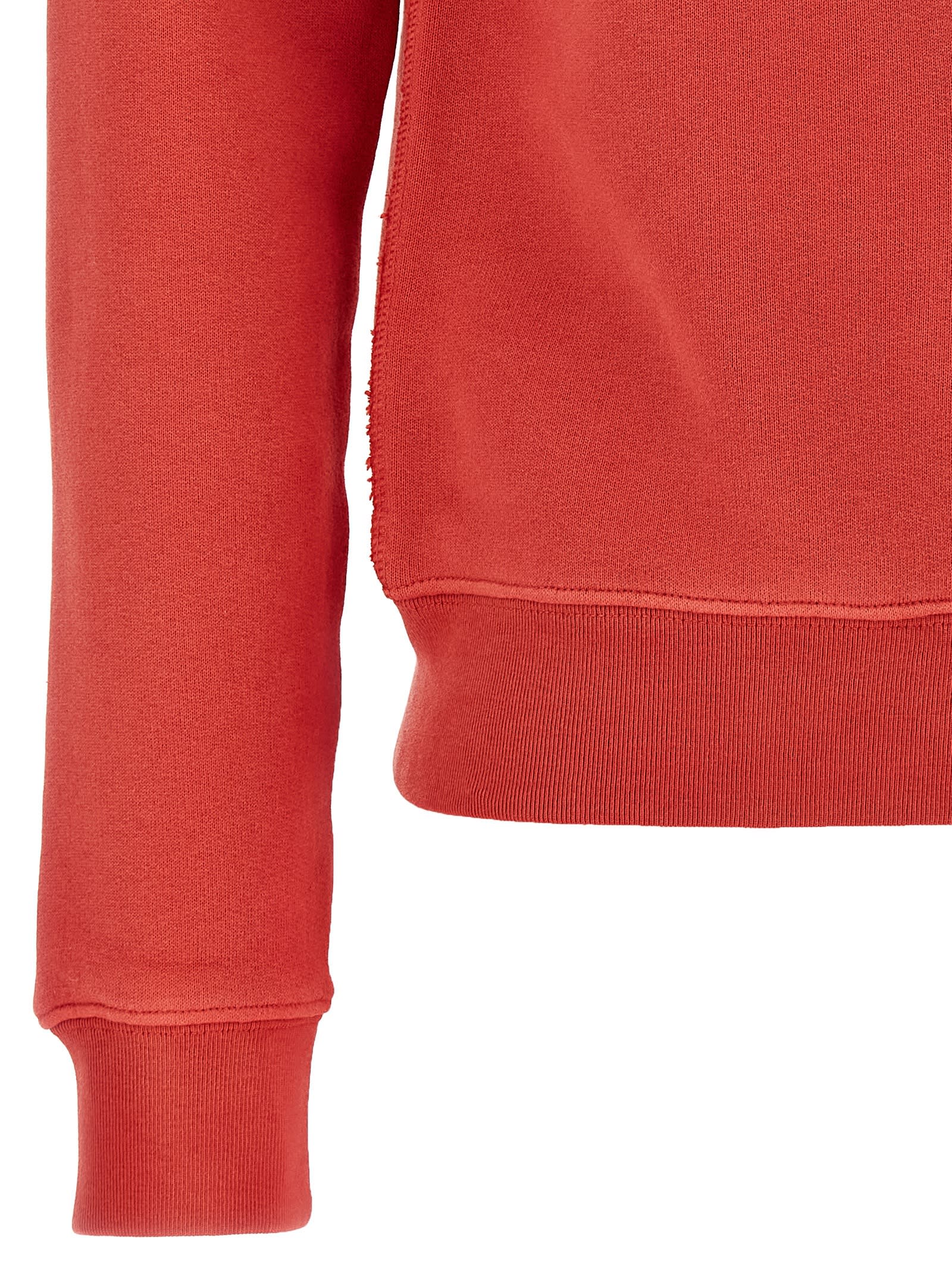 Valentino Garavani Panther Lady Sweatshirt In Red