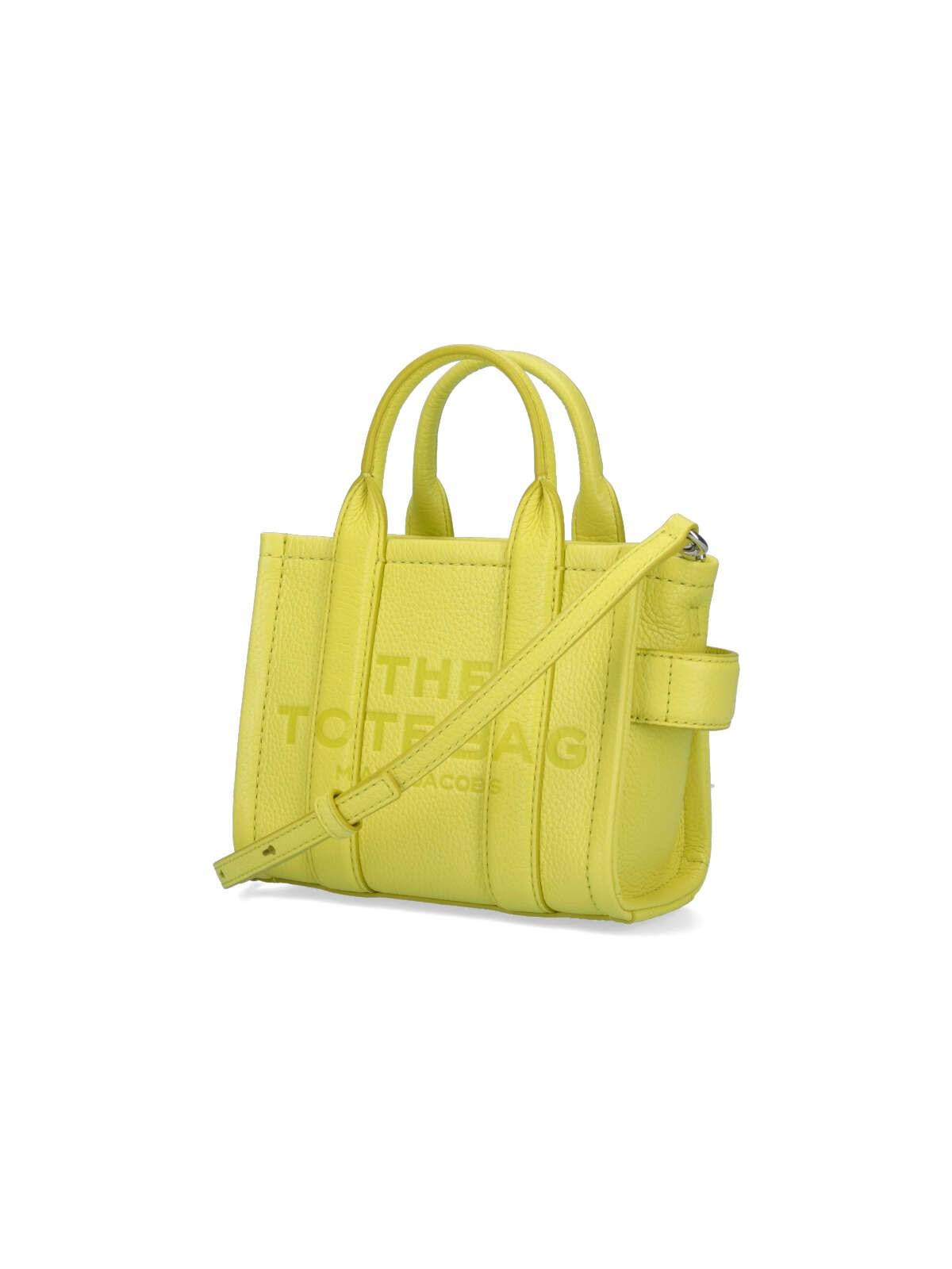 Shop Marc Jacobs The Mini Tote Bag In Yellow
