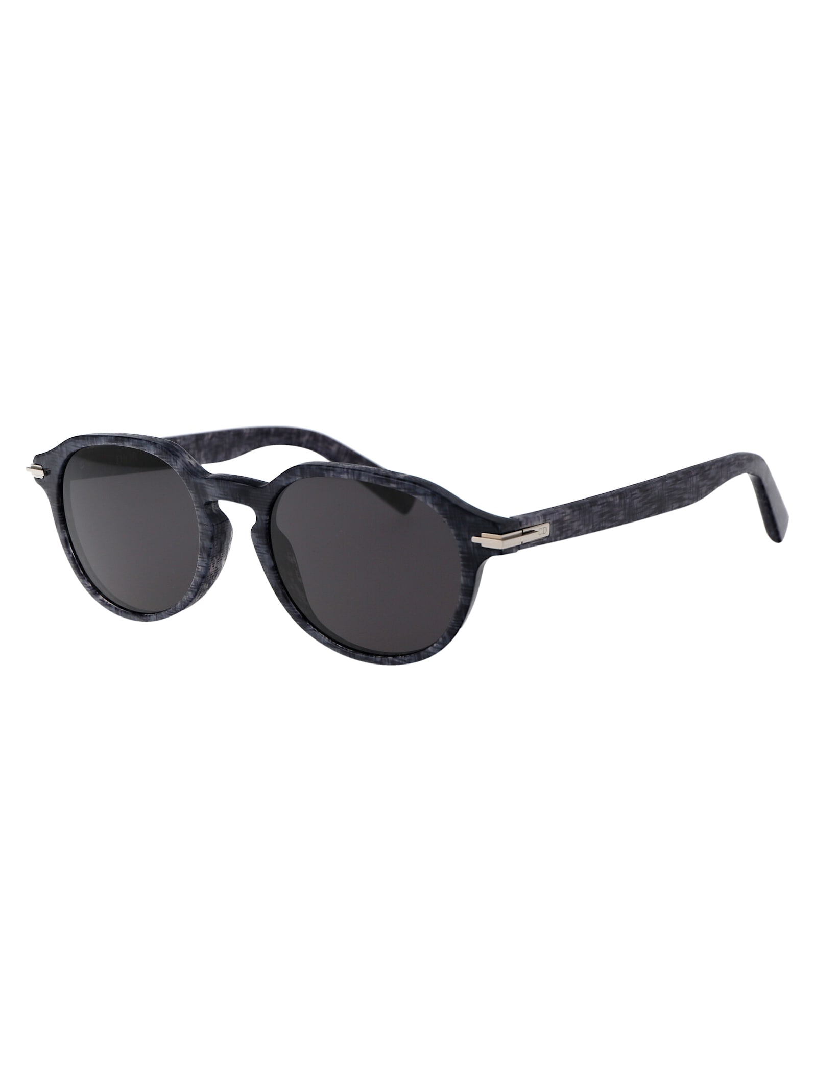 Shop Dior Blacksuit R2i Sunglasses In 30a0 Blue/other / Smoke