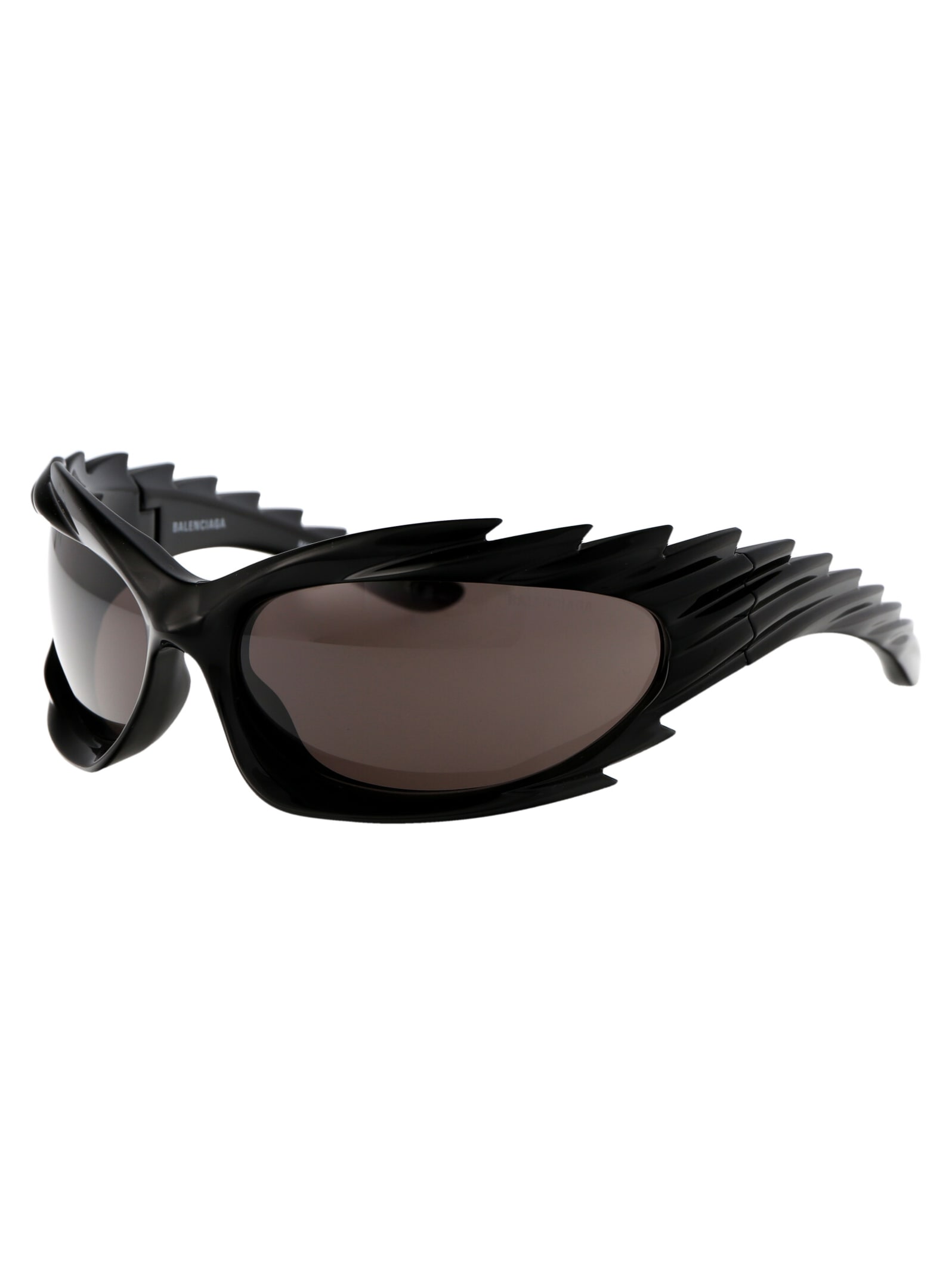 Shop Balenciaga Bb0255s Sunglasses In 001 Black Black Grey