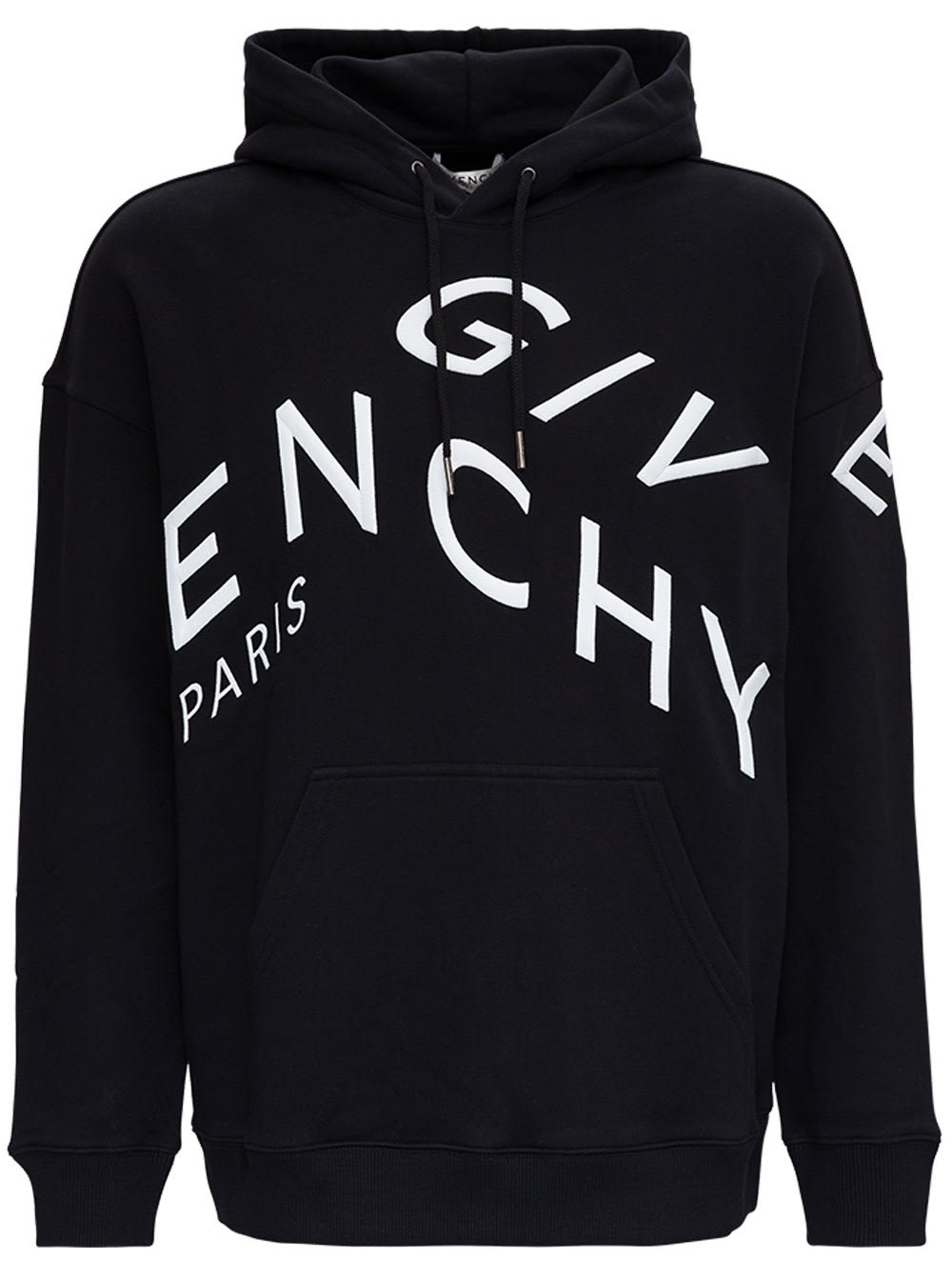 Givenchy Cotton Hoodie Refracted Logo