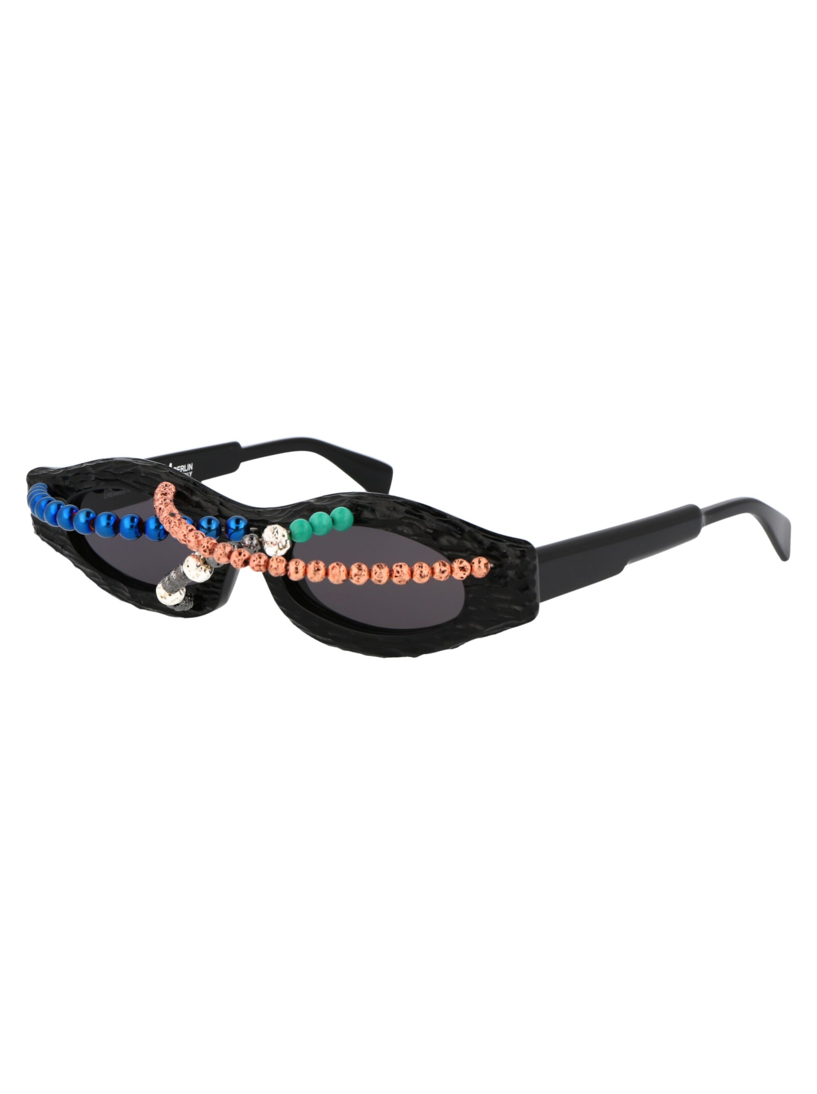 Shop Kuboraum Maske Y5 Sunglasses In Bs Af Black