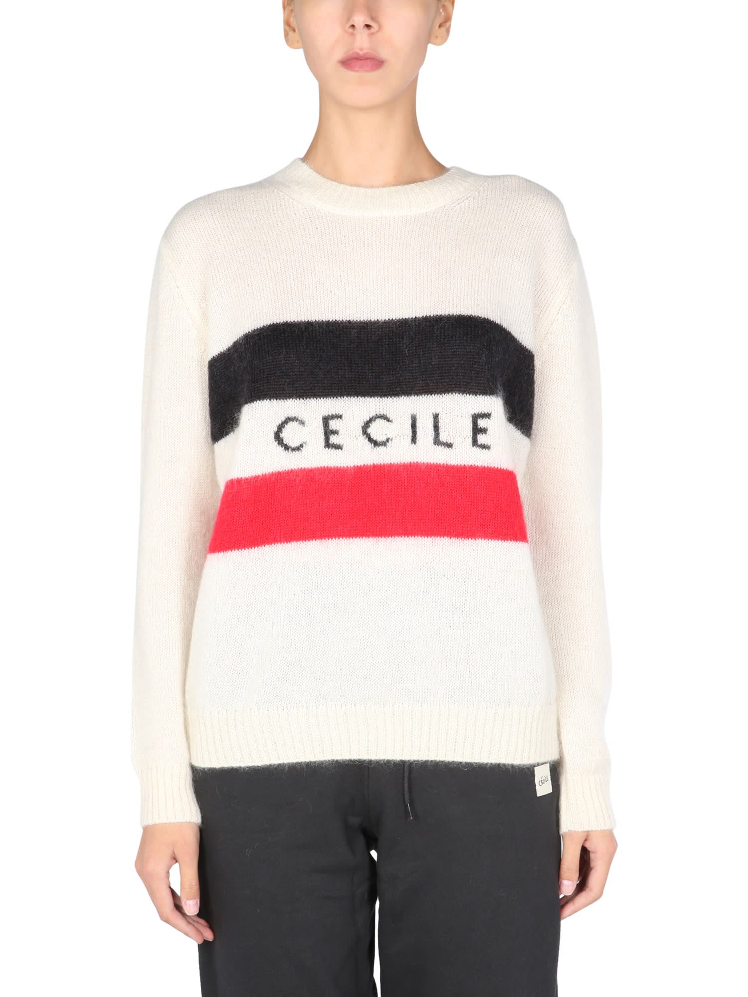 Etre Cecile Sweater With Logo Inlay