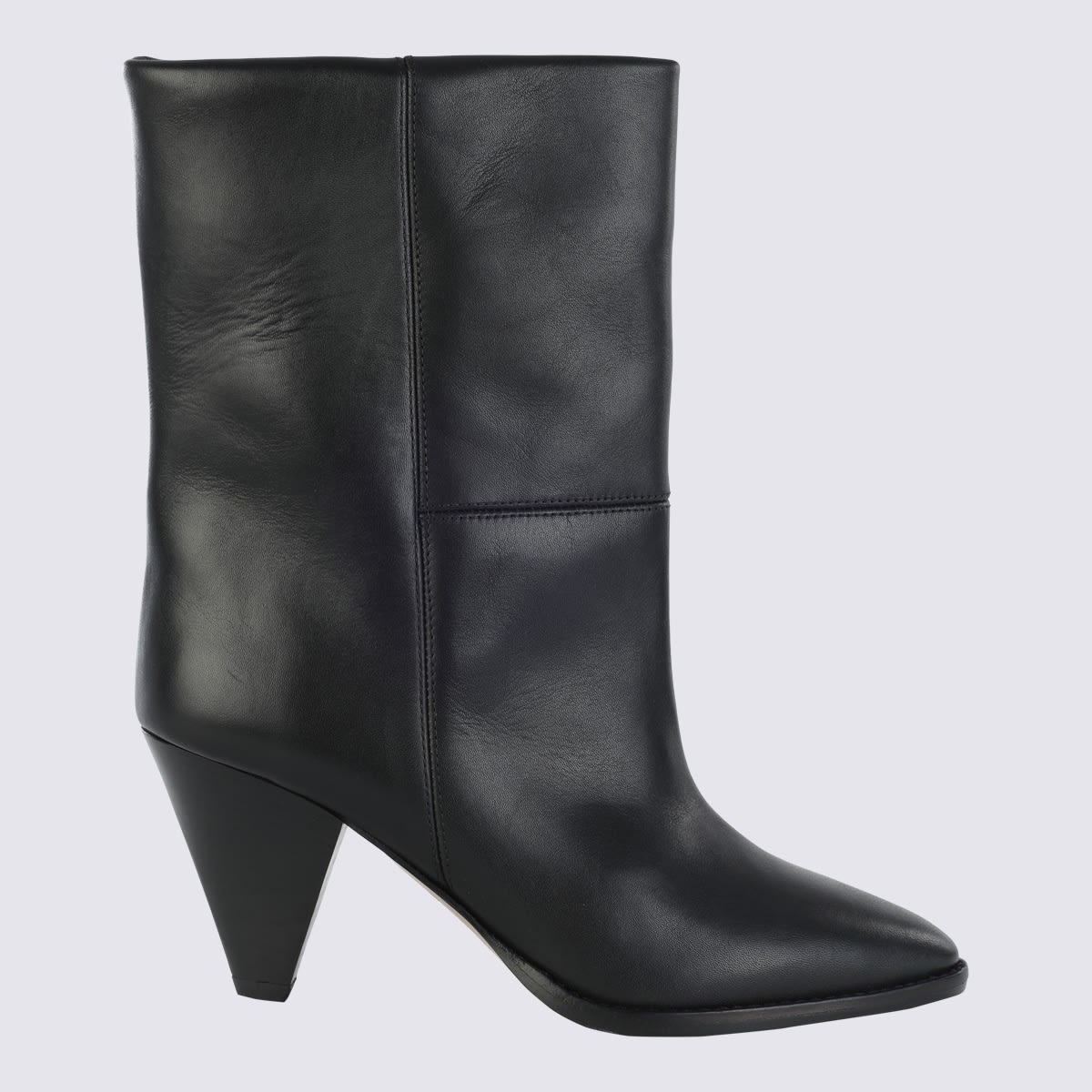 Isabel Marant Black Leather Rouxa Boots