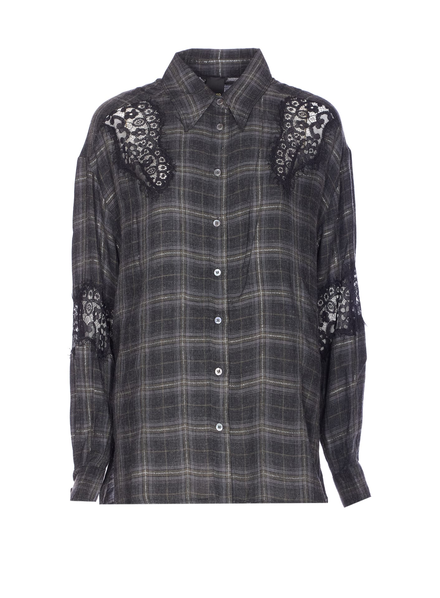 Pinko Reina Shirt In Gray