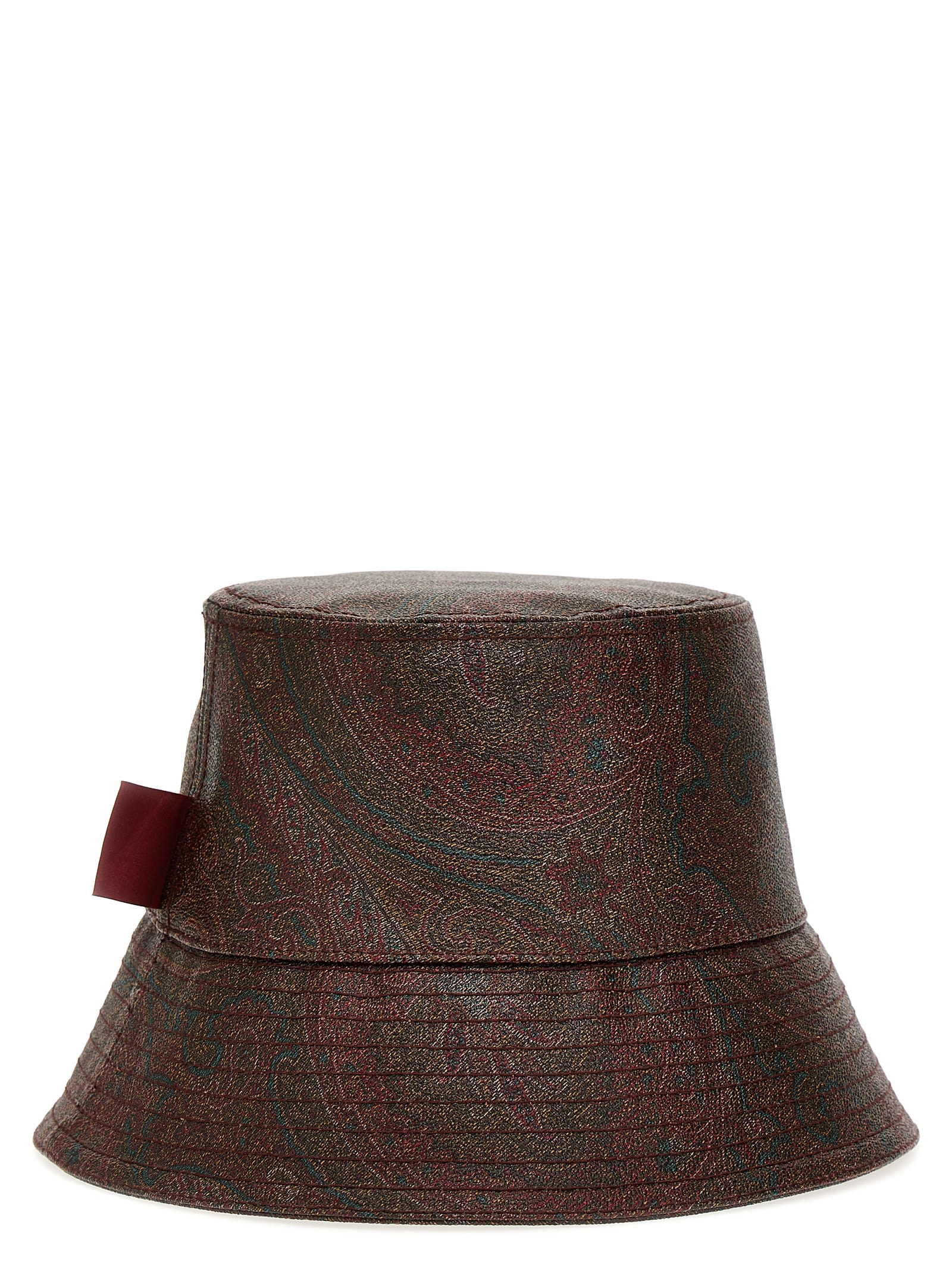Shop Etro Paisley Bucket Hat In Red