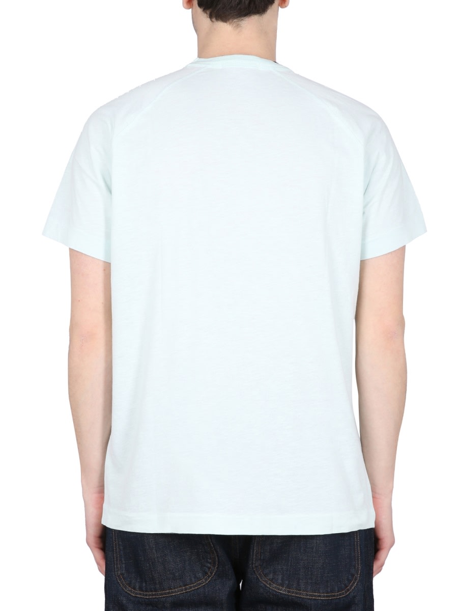 Ymc You Must Create Ymc Television T Shirt In Azure