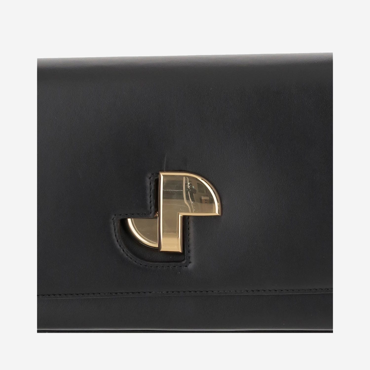 PATOU LE CLASSIC LOCK LEATHER BAG 