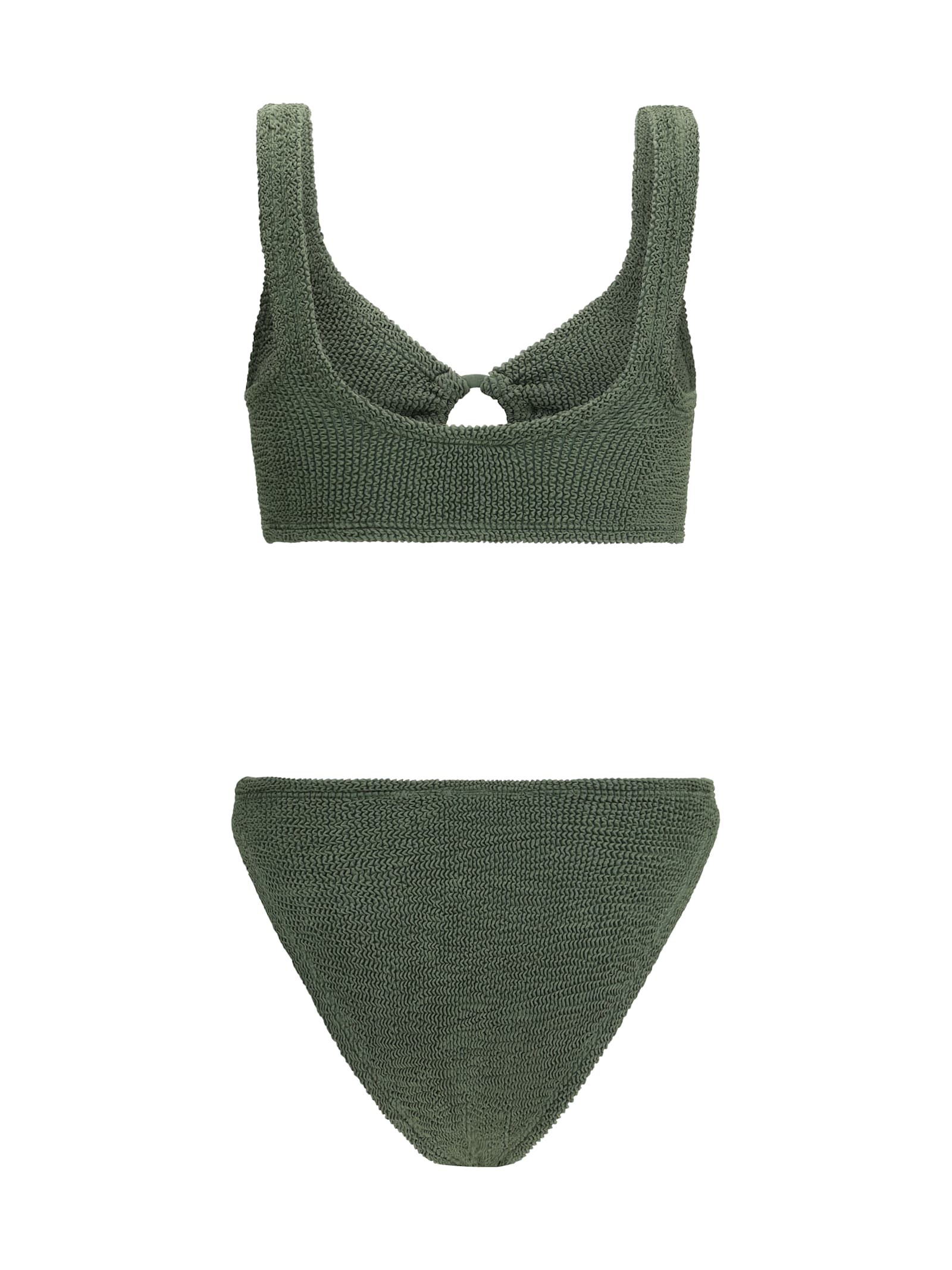 Hunza G Hallie Bikini Set In Green