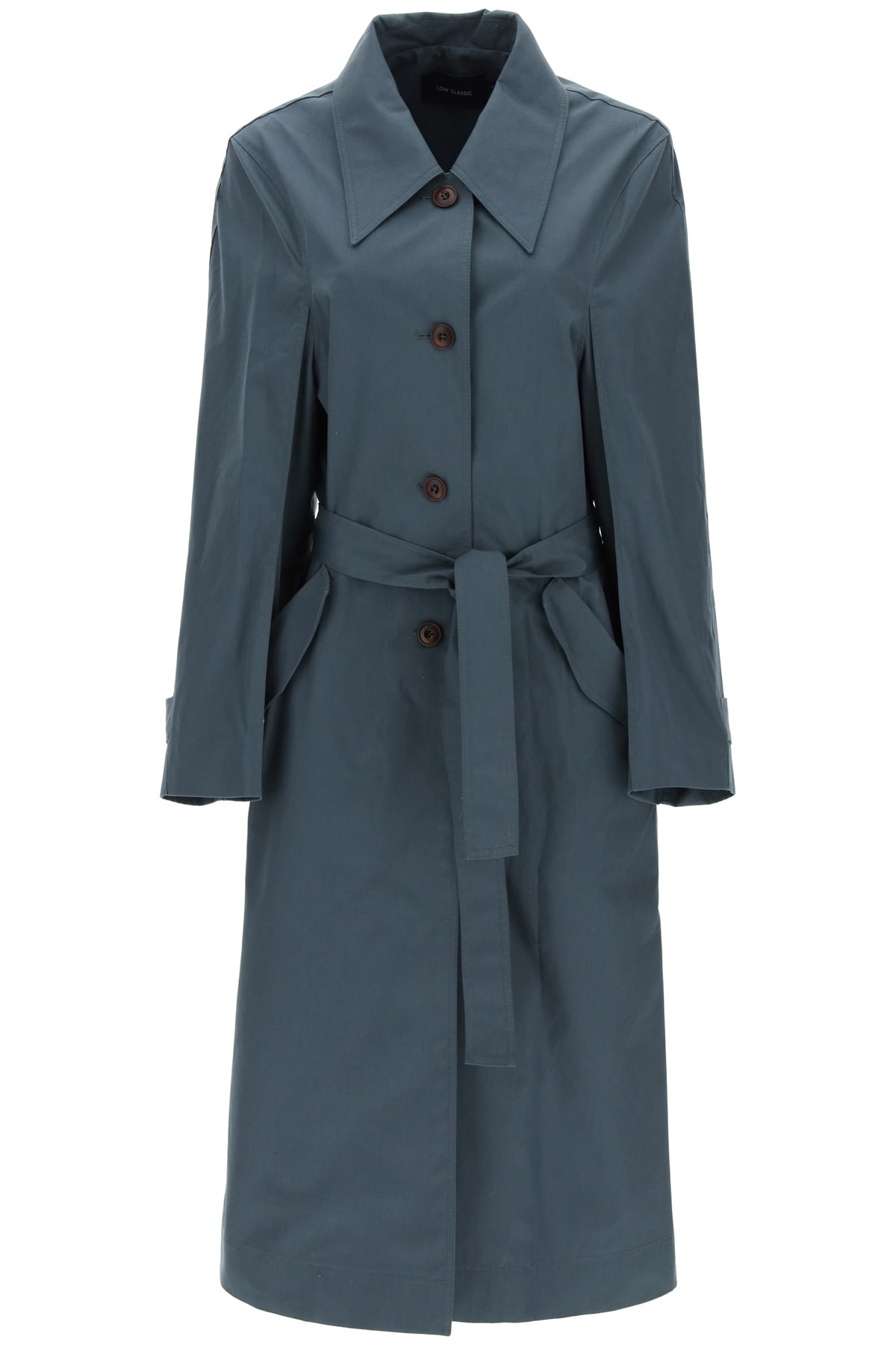 Low Classic Cotton Trench Coat
