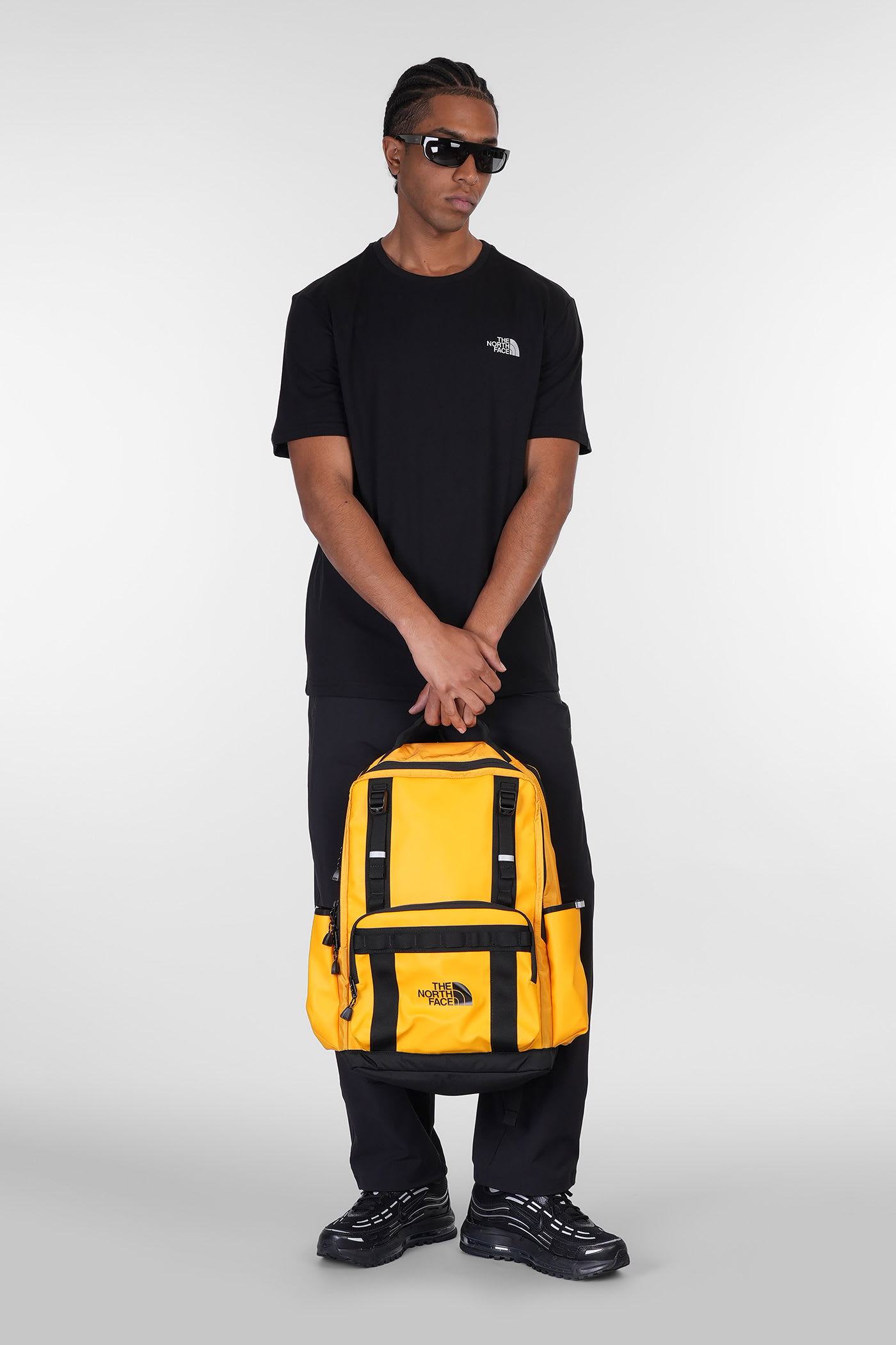 THE NORTH FACE SS REF BOX NSE TEE T-SHIRT IN BLACK COTTON