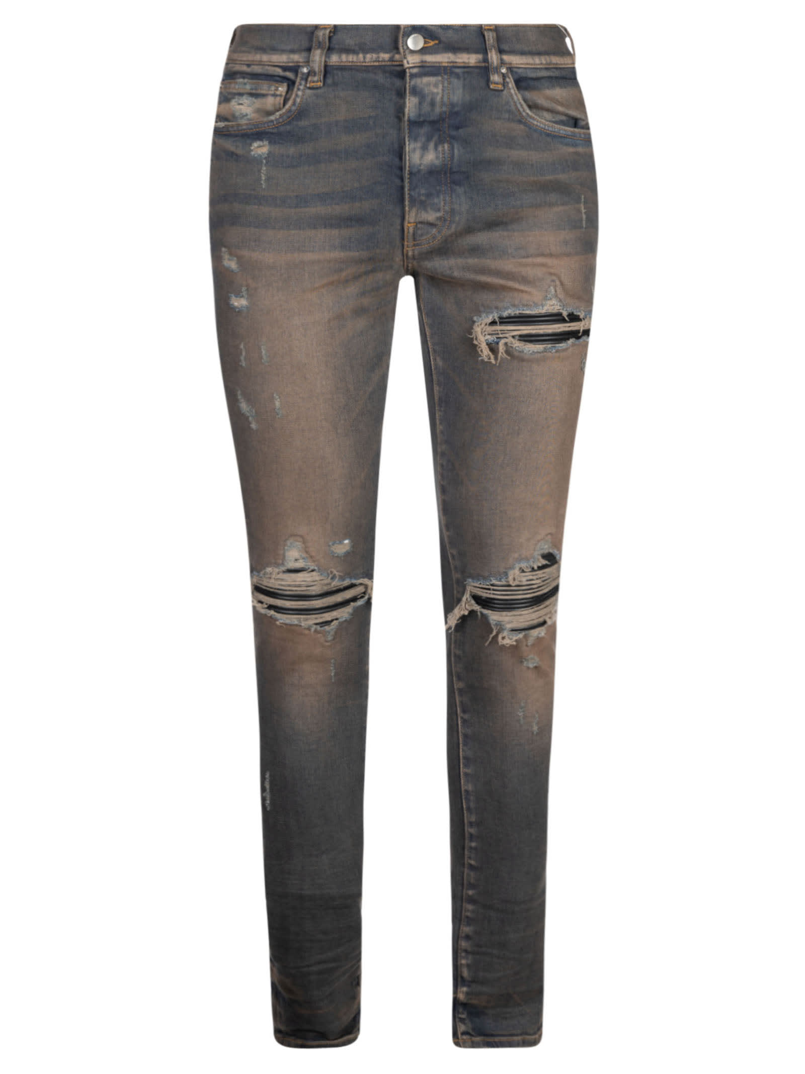 Amiri Mx1 Skinny Jean In Blue | ModeSens