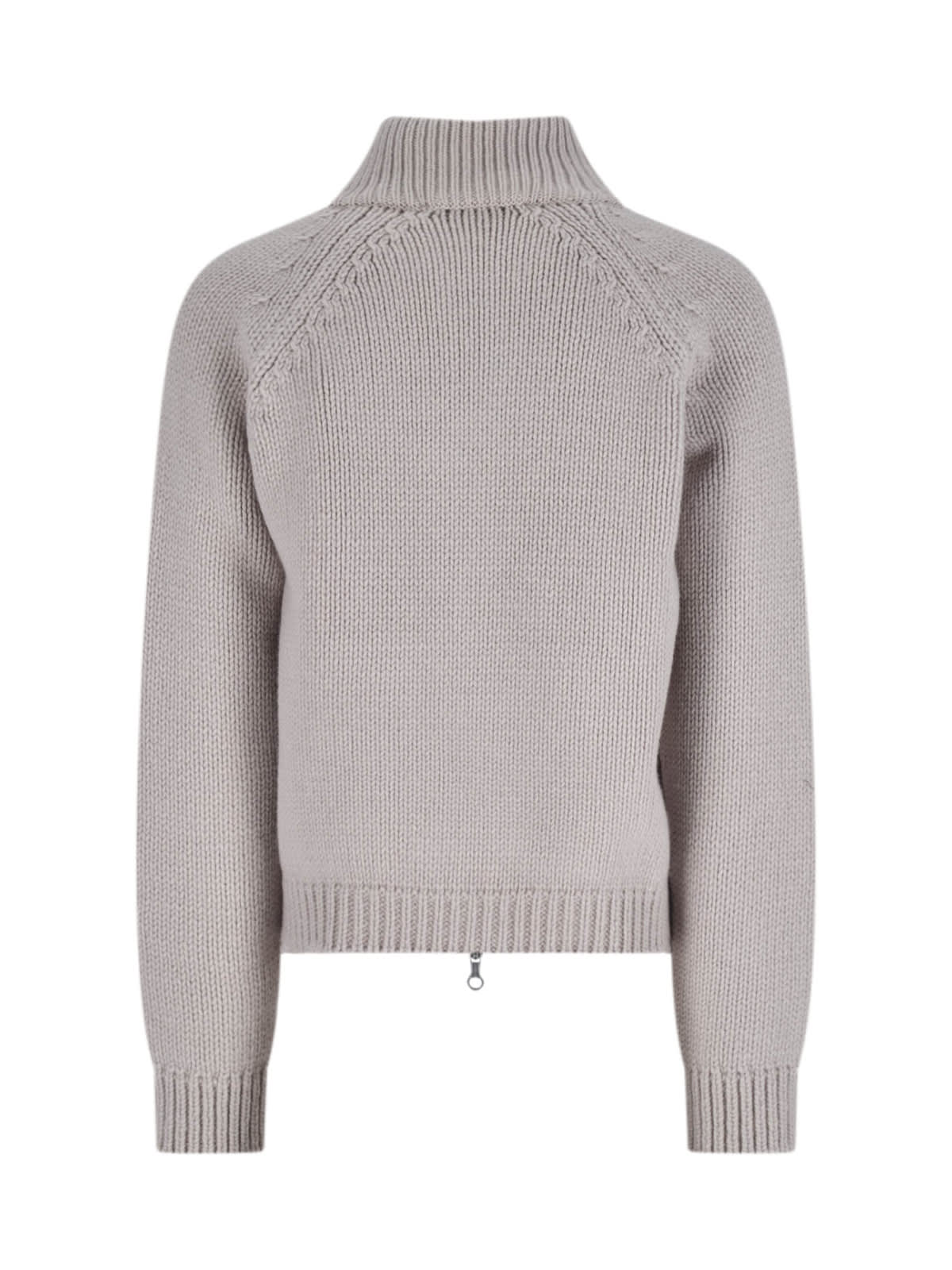 Our Legacy Raglan-sleeve Zip-up Cardigan In Gray