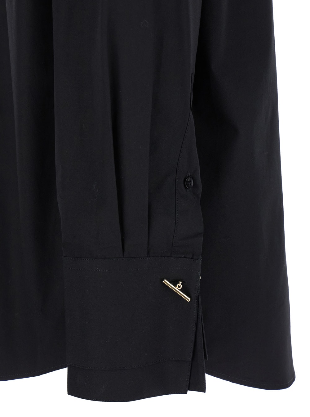 Shop Rohe Shirt With Double Cuff In Black