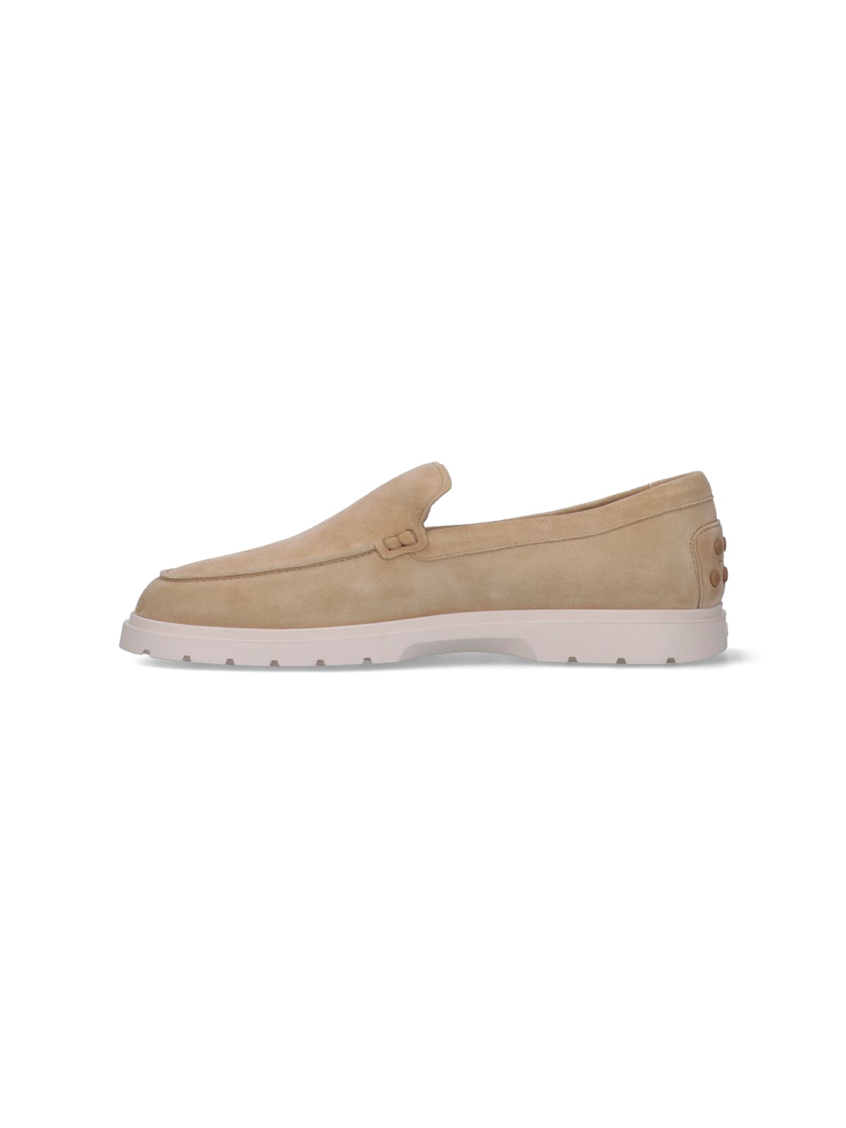 Shop Tod's Suede Loafers