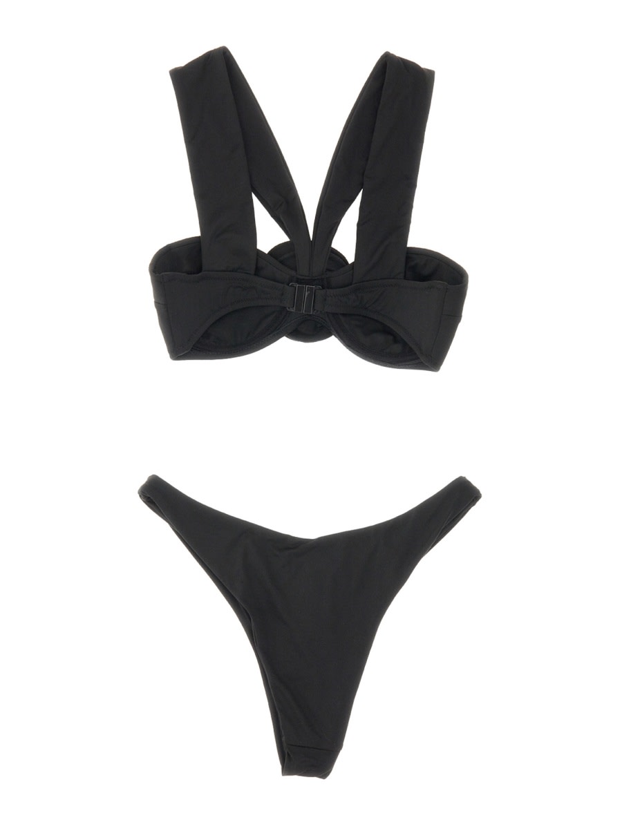 Shop La Reveche Sahar Bikini Swimsuit In Black