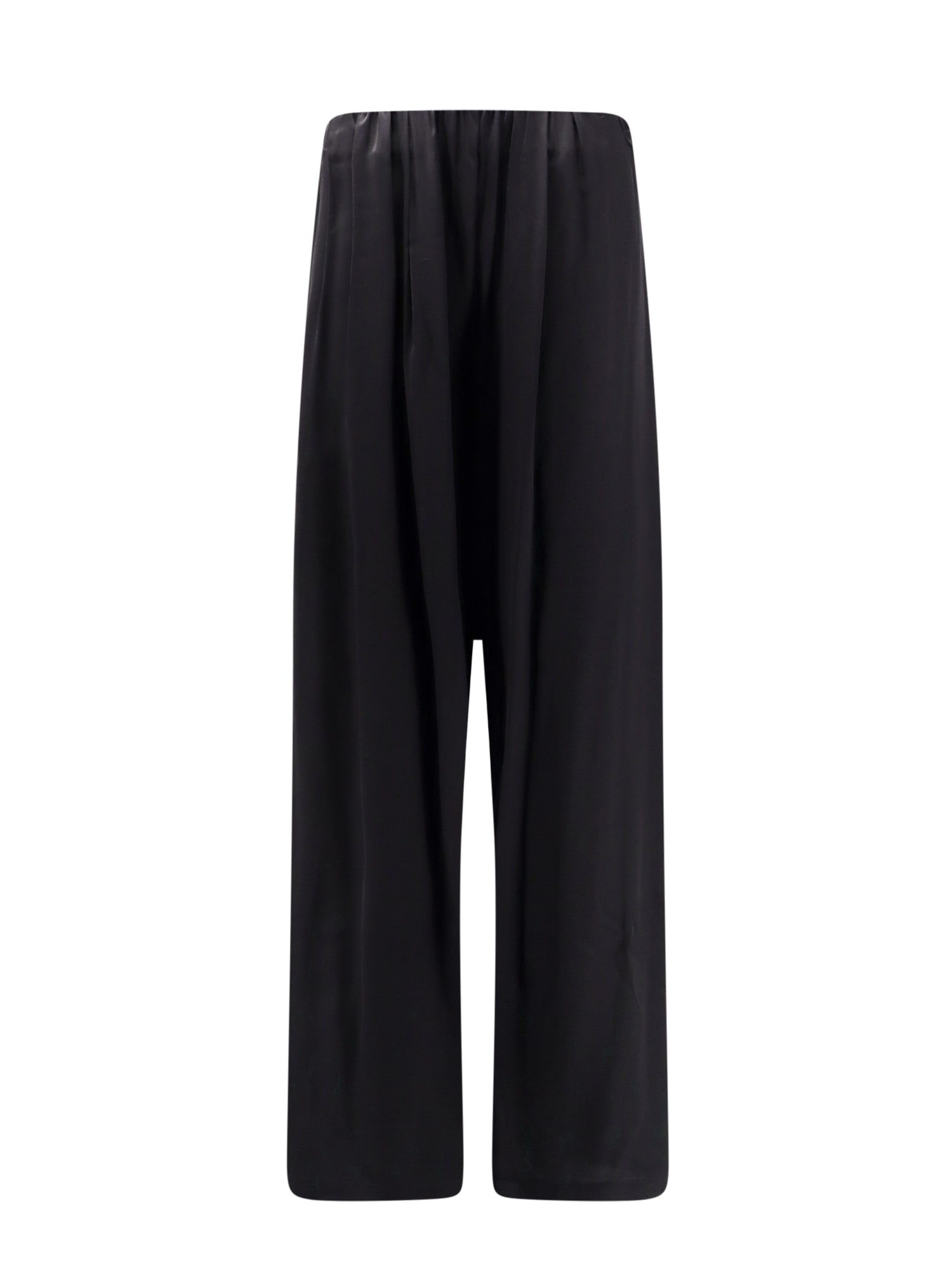 Shop Mm6 Maison Margiela Trouser In Black